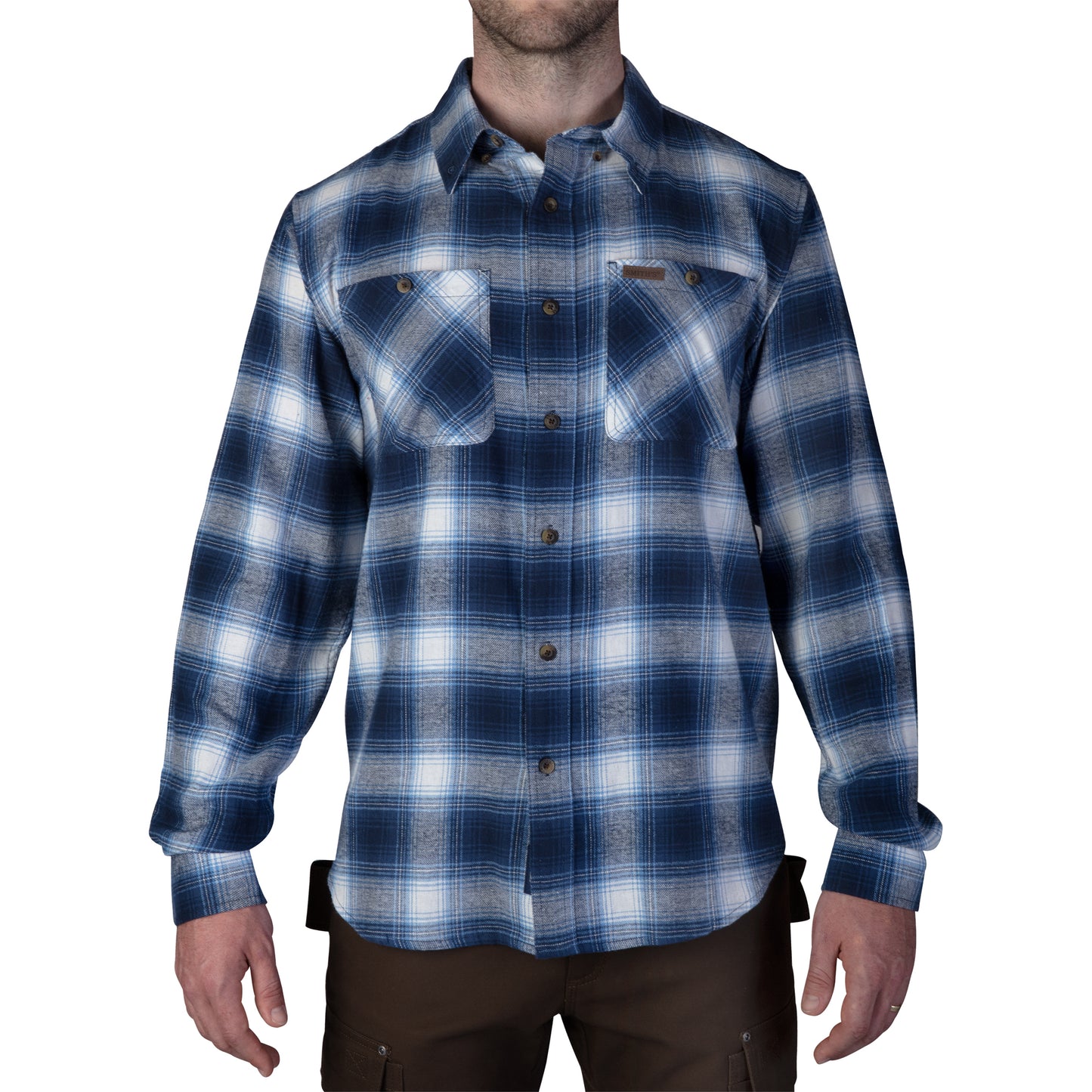 MENS 100% COTTON FLANNEL SHIRT