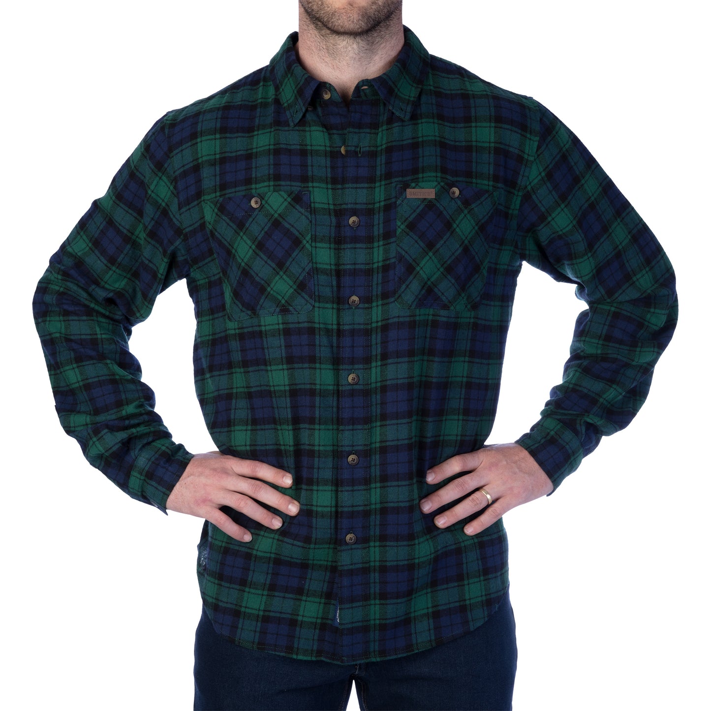 MENS 100% COTTON FLANNEL SHIRT
