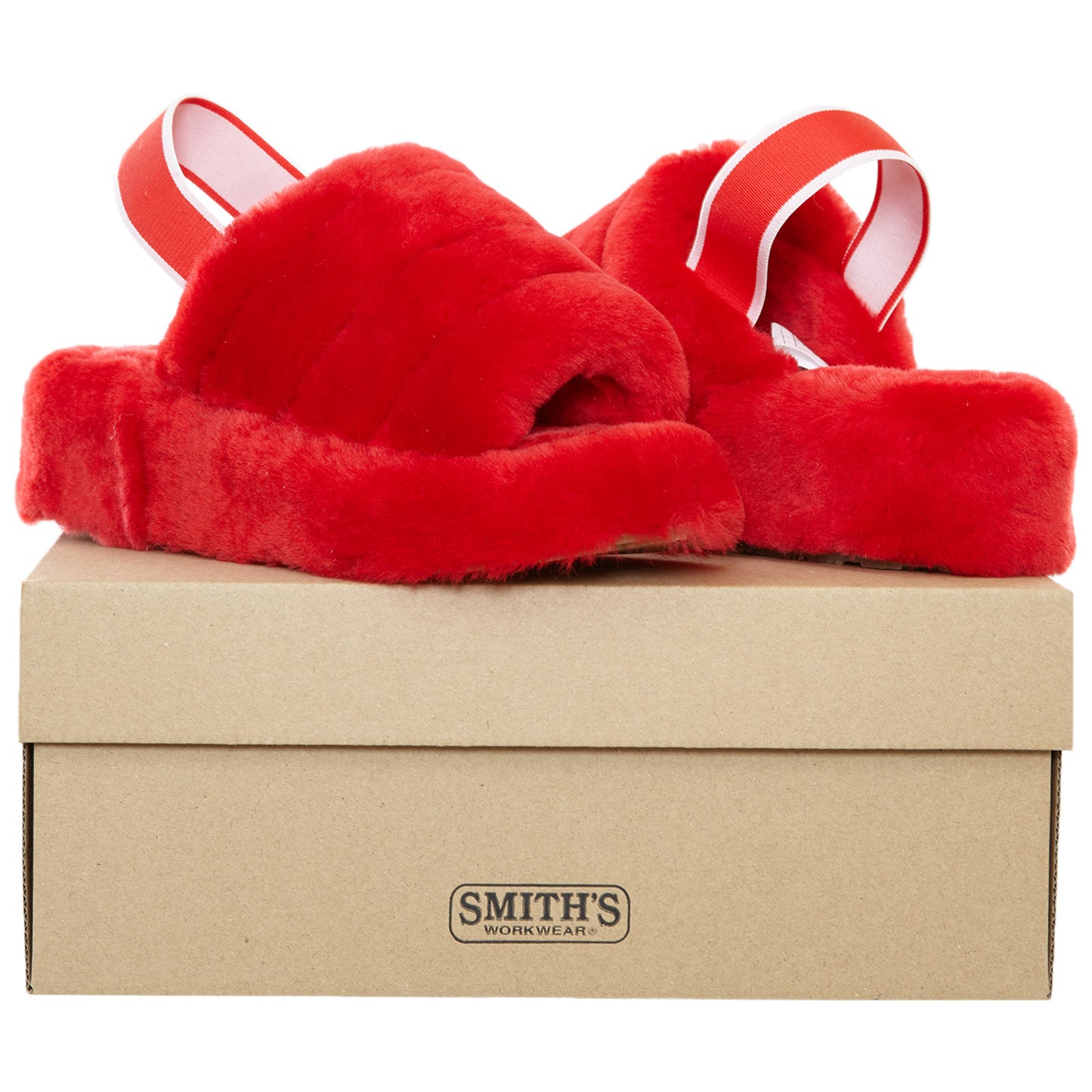 Smith's Work Wear Fur Slide Slipper Womens Style : Sm10009