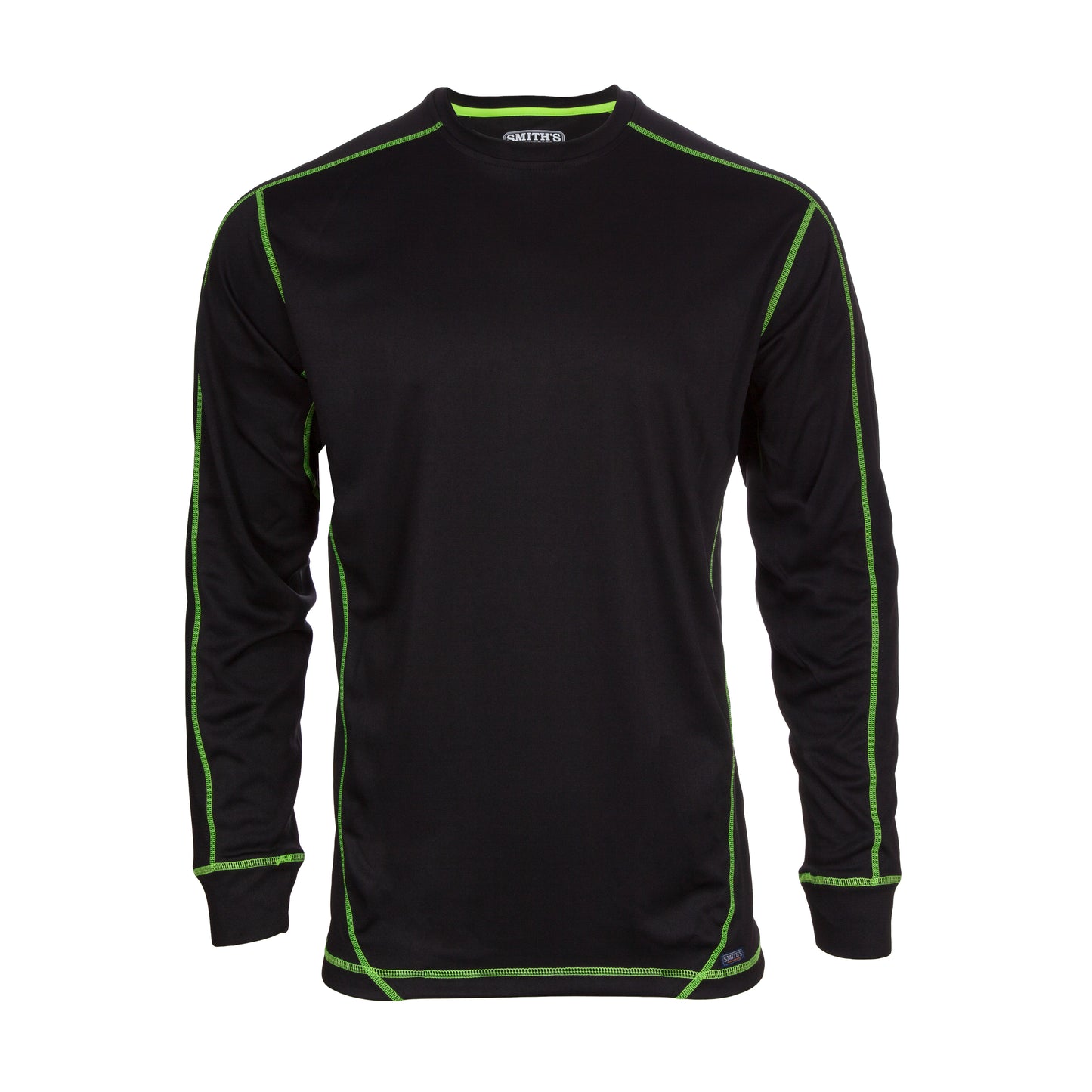 L/S CREW NCK TEE W/ FORWARD SIDE&CONTRAST STITCHING