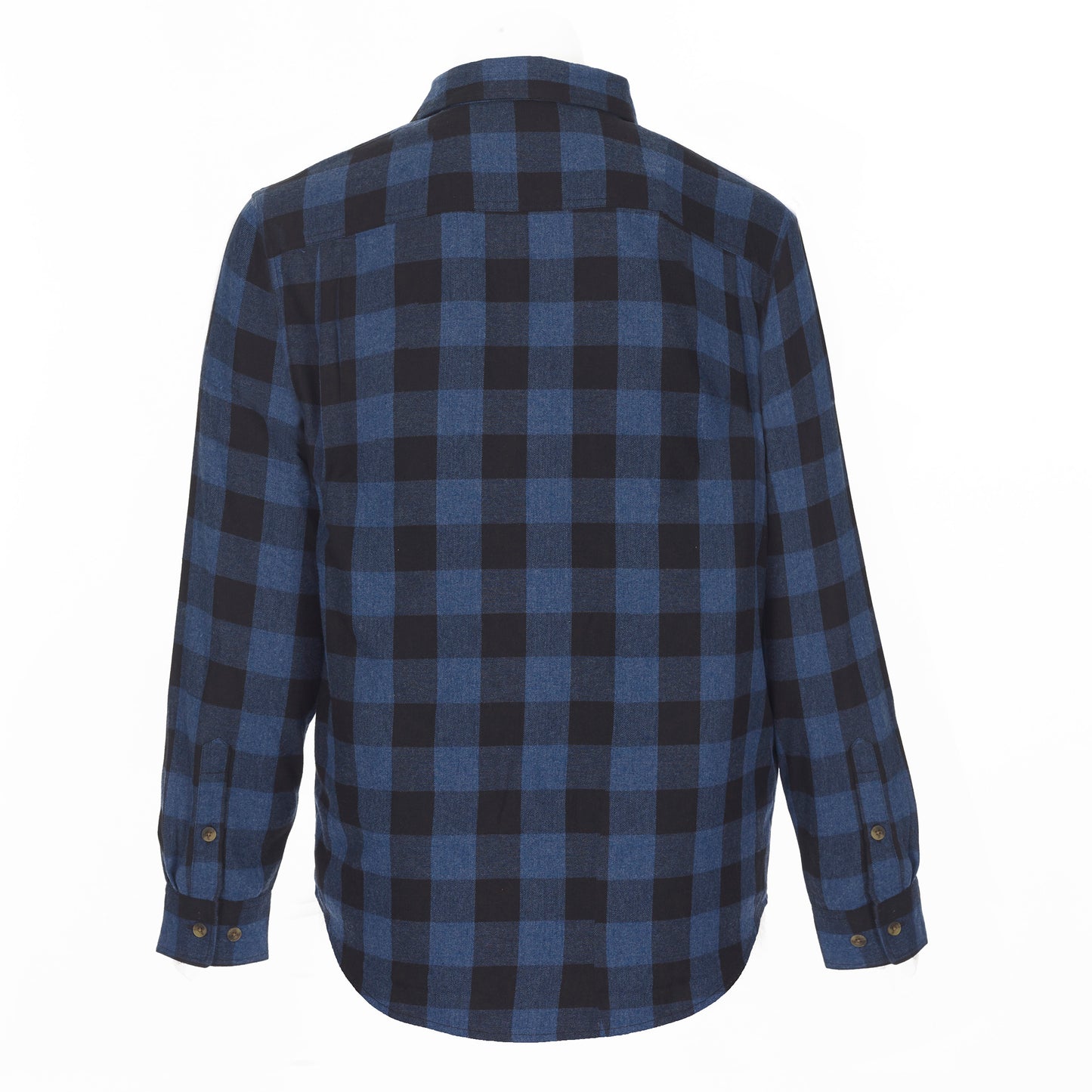 Smith L/s Plaid Fkannel Shirt W/solid Flannel Mens Style : S3286