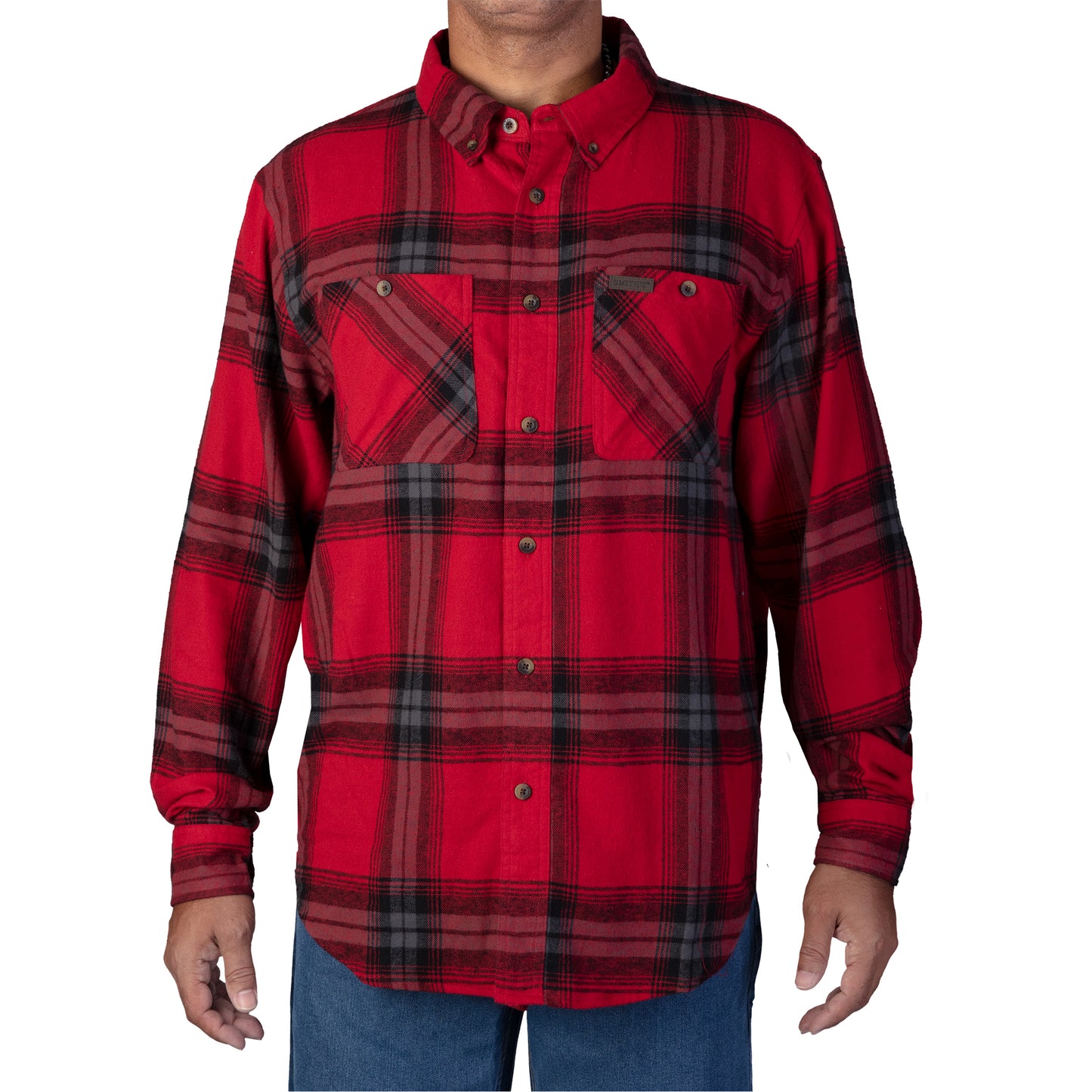 MENS 100% COTTON FLANNEL SHIRT