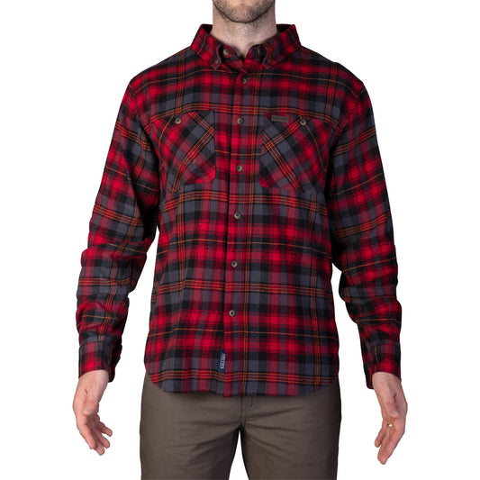 MENS 100% COTTON FLANNEL SHIRT