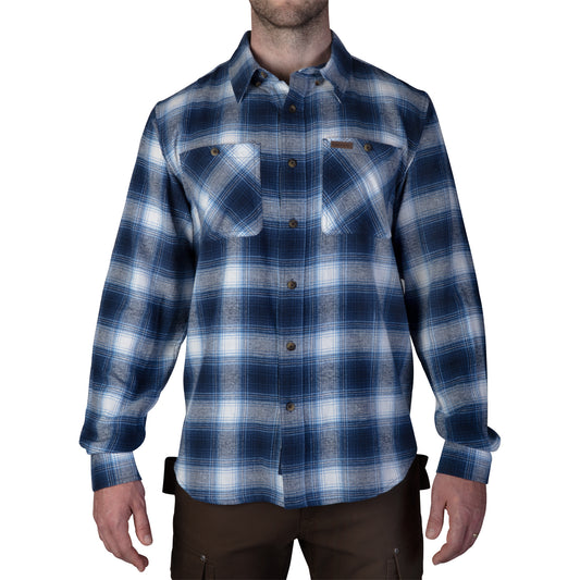 MENS 100% COTTON FLANNEL SHIRT