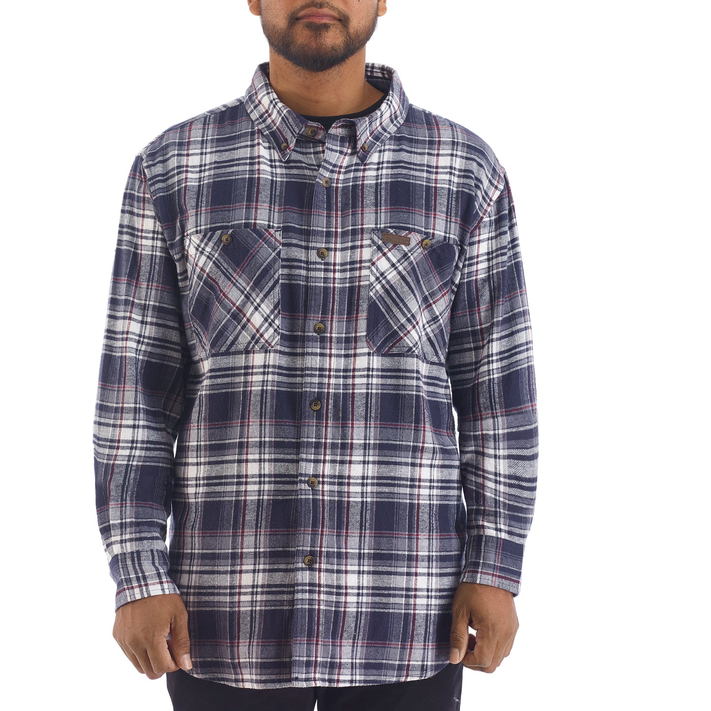 MENS 100% COTTON FLANNEL SHIRT
