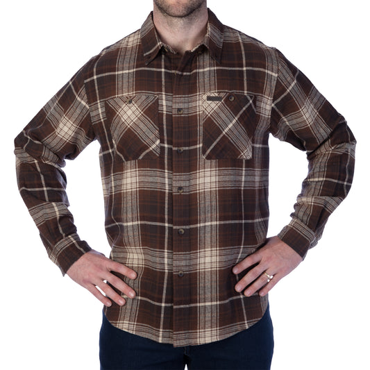 MENS 100% COTTON FLANNEL SHIRT