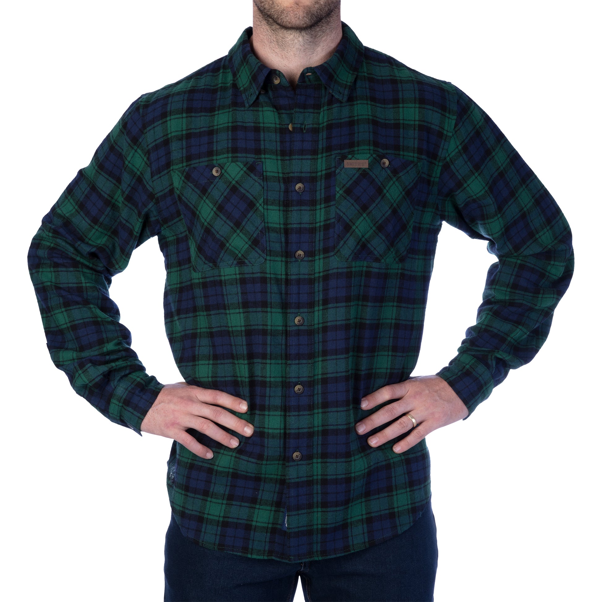 MENS 100% COTTON FLANNEL SHIRT