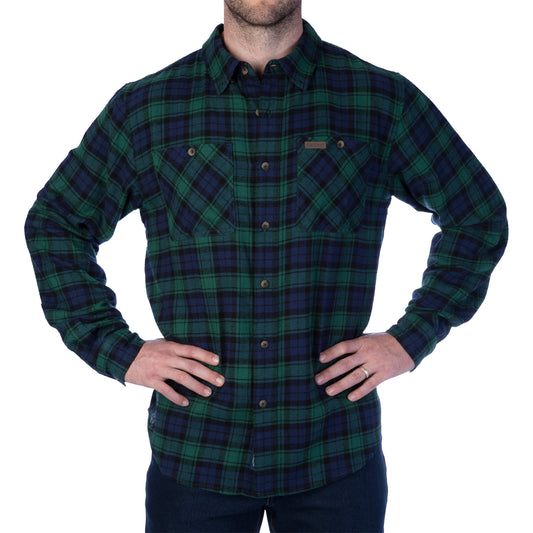 MENS 100% COTTON FLANNEL SHIRT