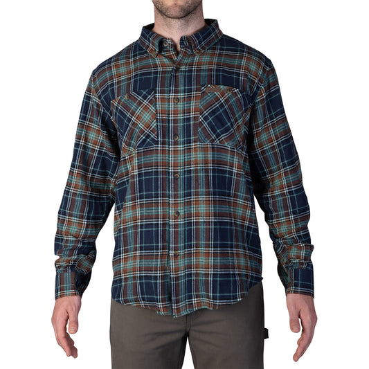 MENS 100% COTTON FLANNEL SHIRT