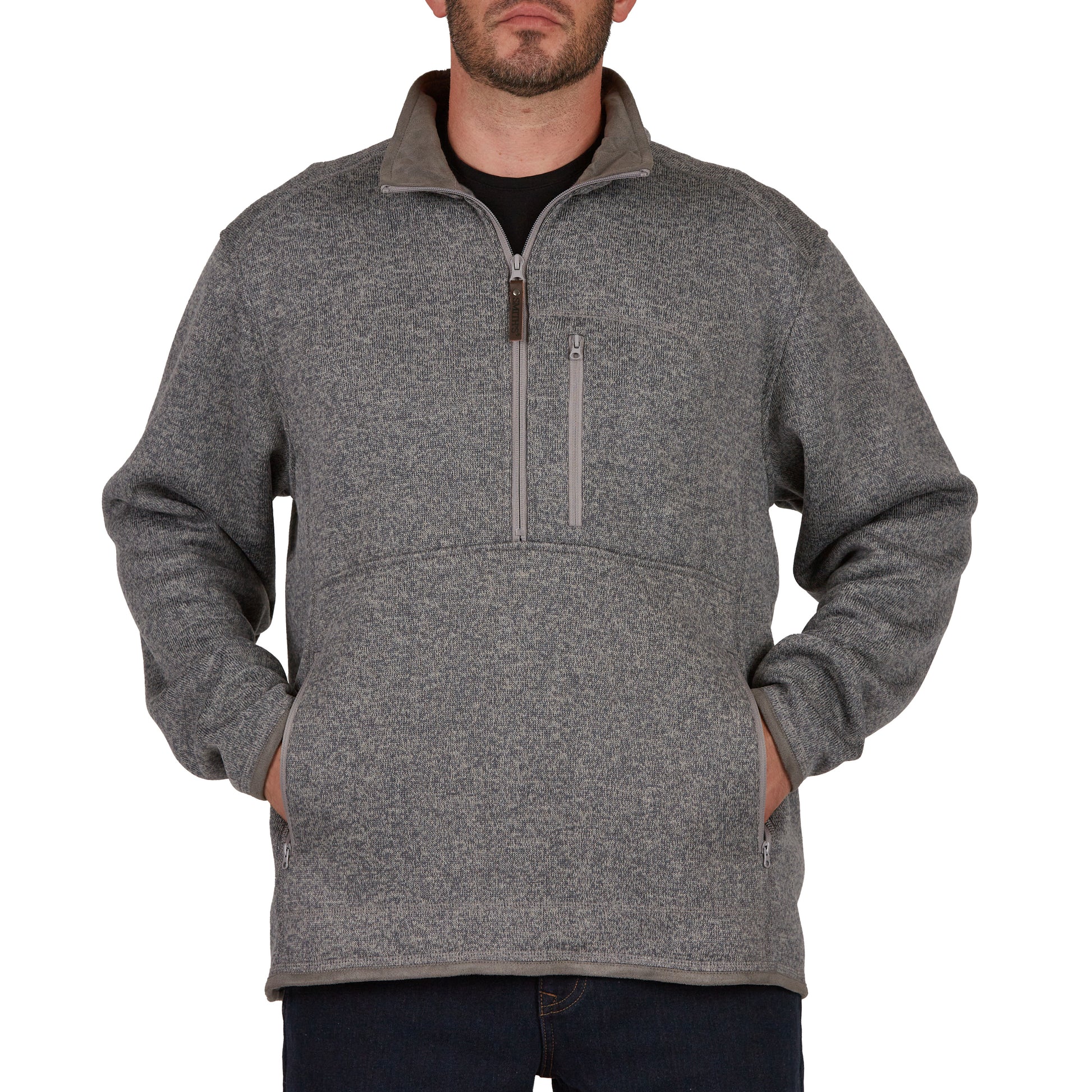 1/4 ZIP SWEATHER FLEECE JKT