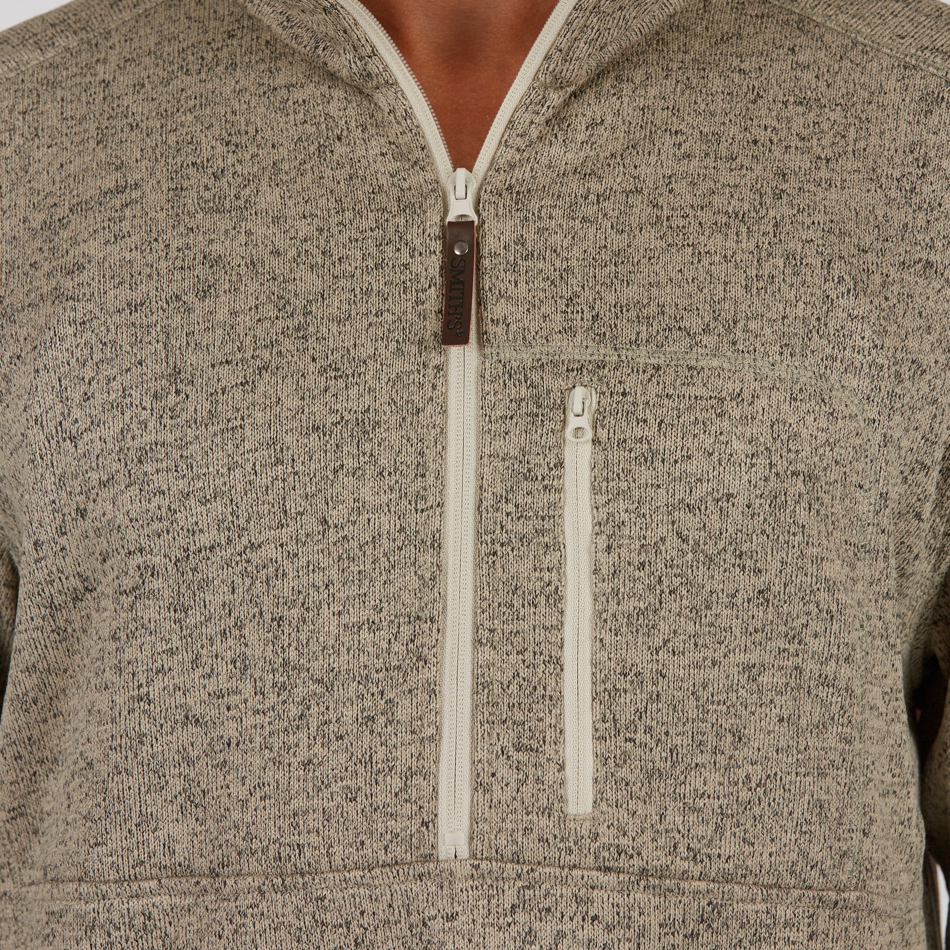 1/4 ZIP SWEATHER FLEECE JKT