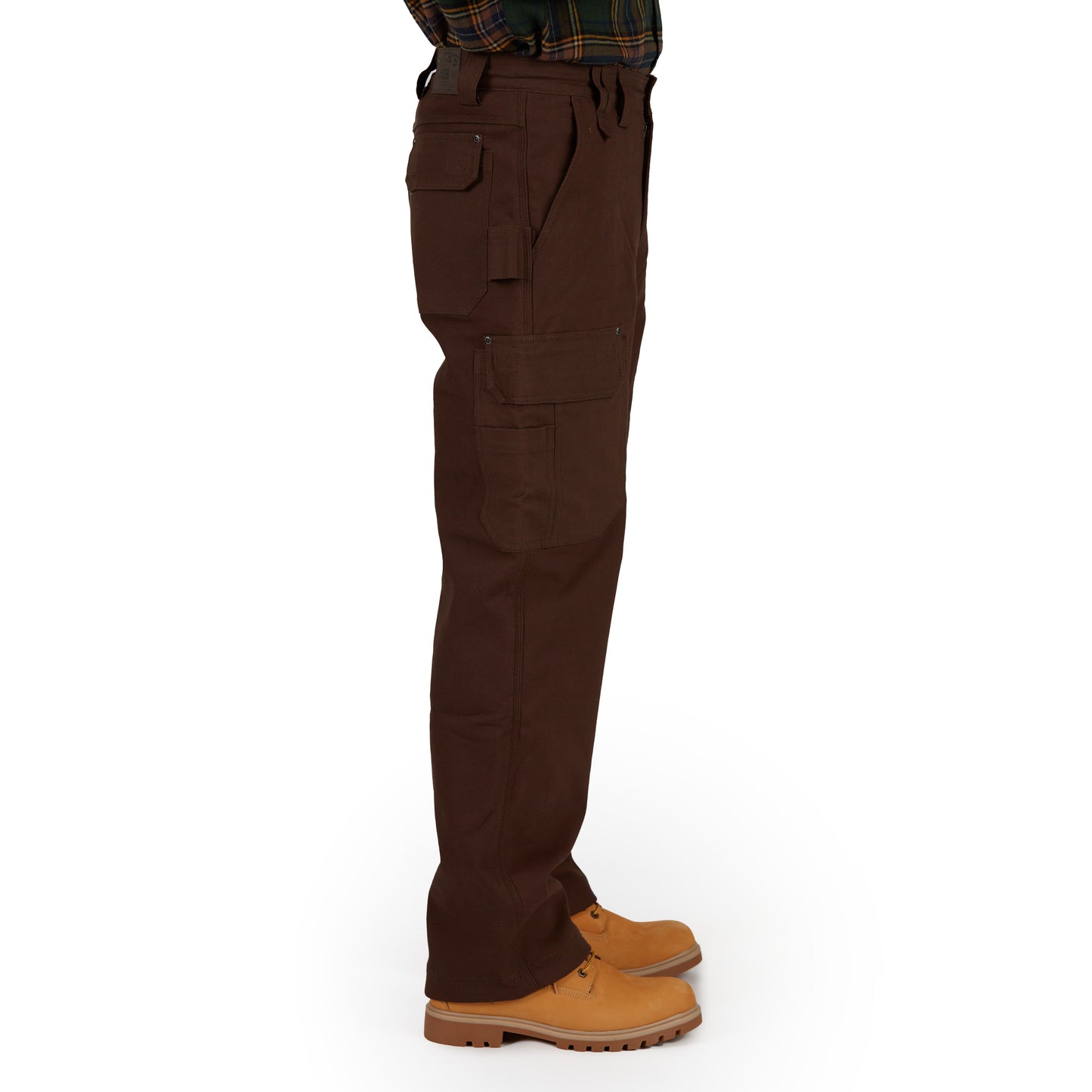 CANVAS GUSSET STRETCH DUCK UTILITY CARGO PANTS