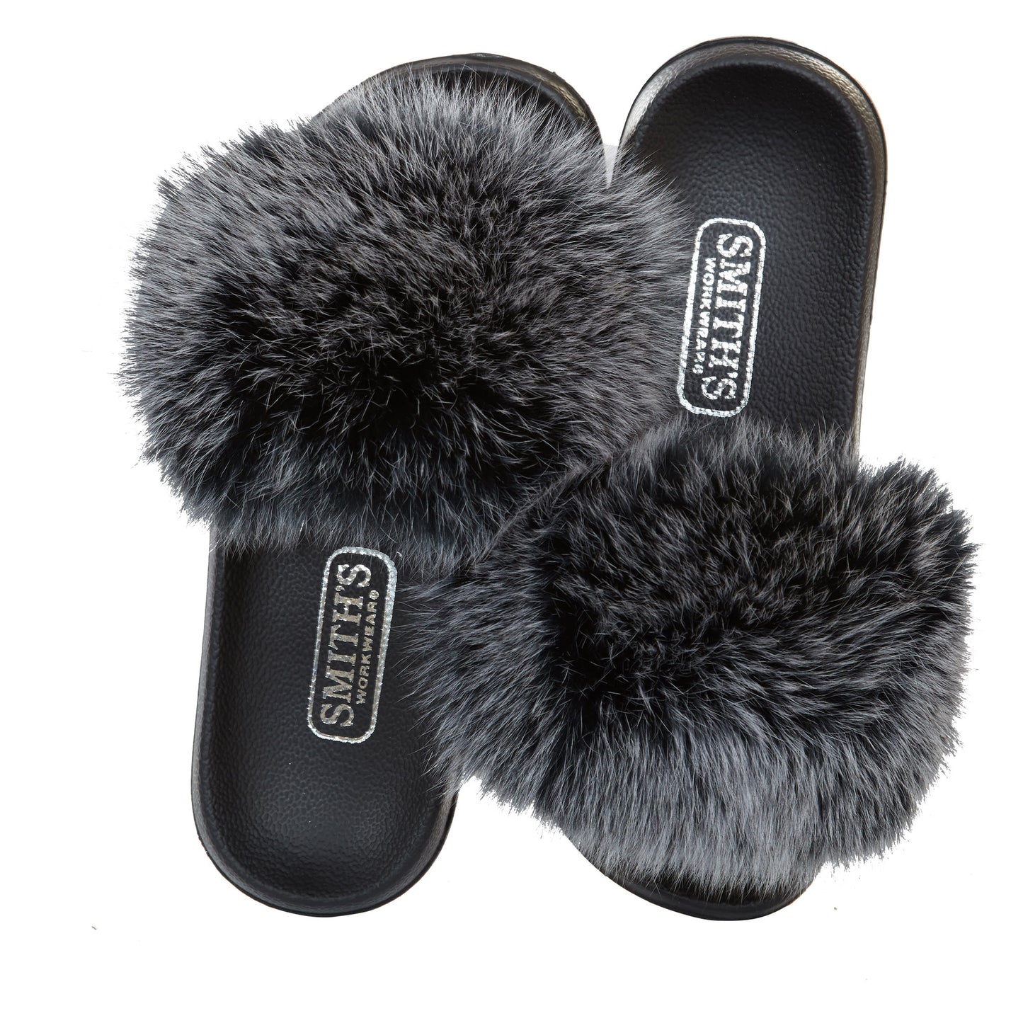 Smith's Work Wear Fur Slide Slipper Womens Style : Sm10008