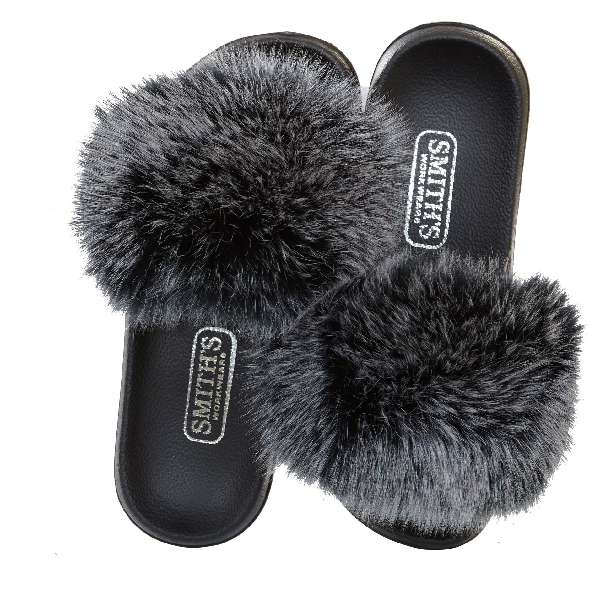 Smith's Work Wear Fur Slide Slipper Womens Style : Sm10008
