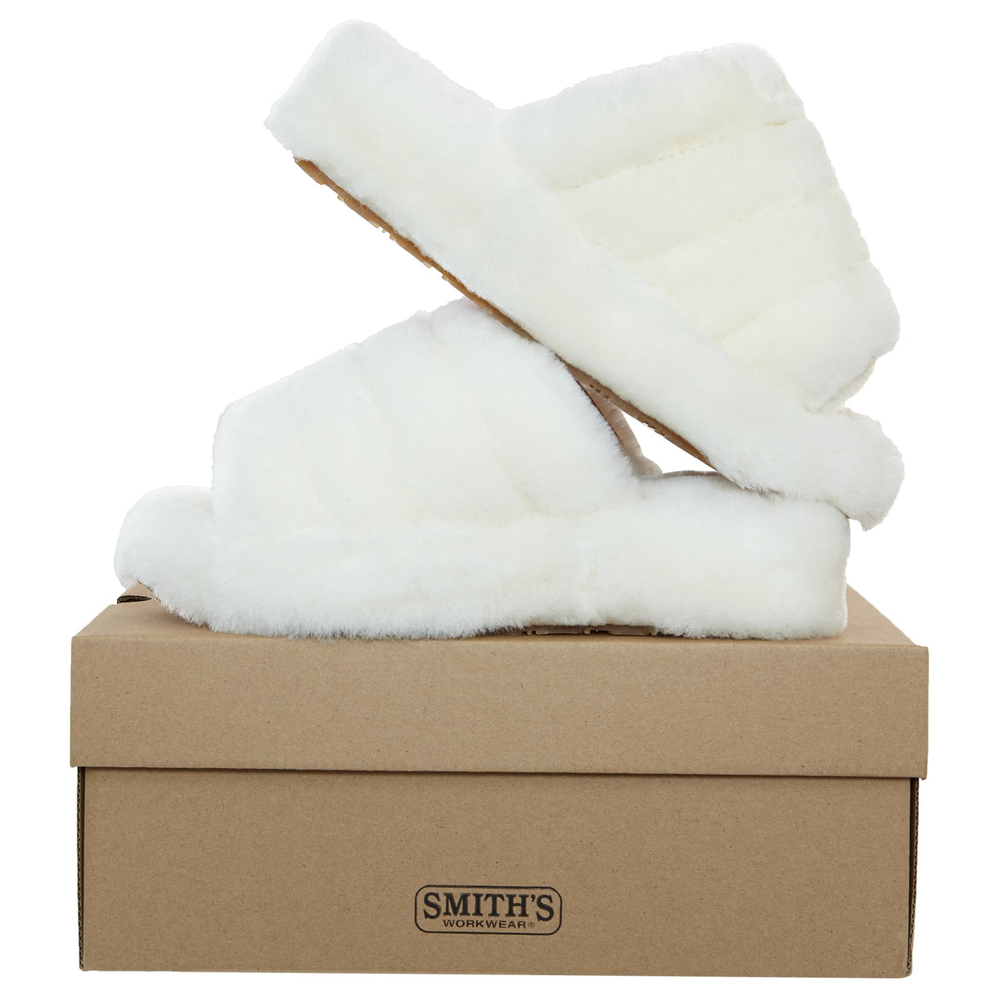 Smith's Work Wear Fur Slide Slipper Womens Style : Sm10009