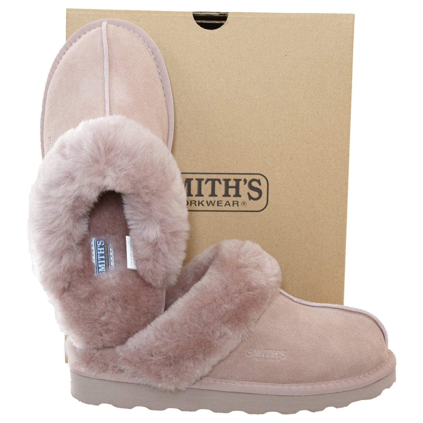 Smith's Work Wear Shearling Mule Slipper Womens Style : Sm10005