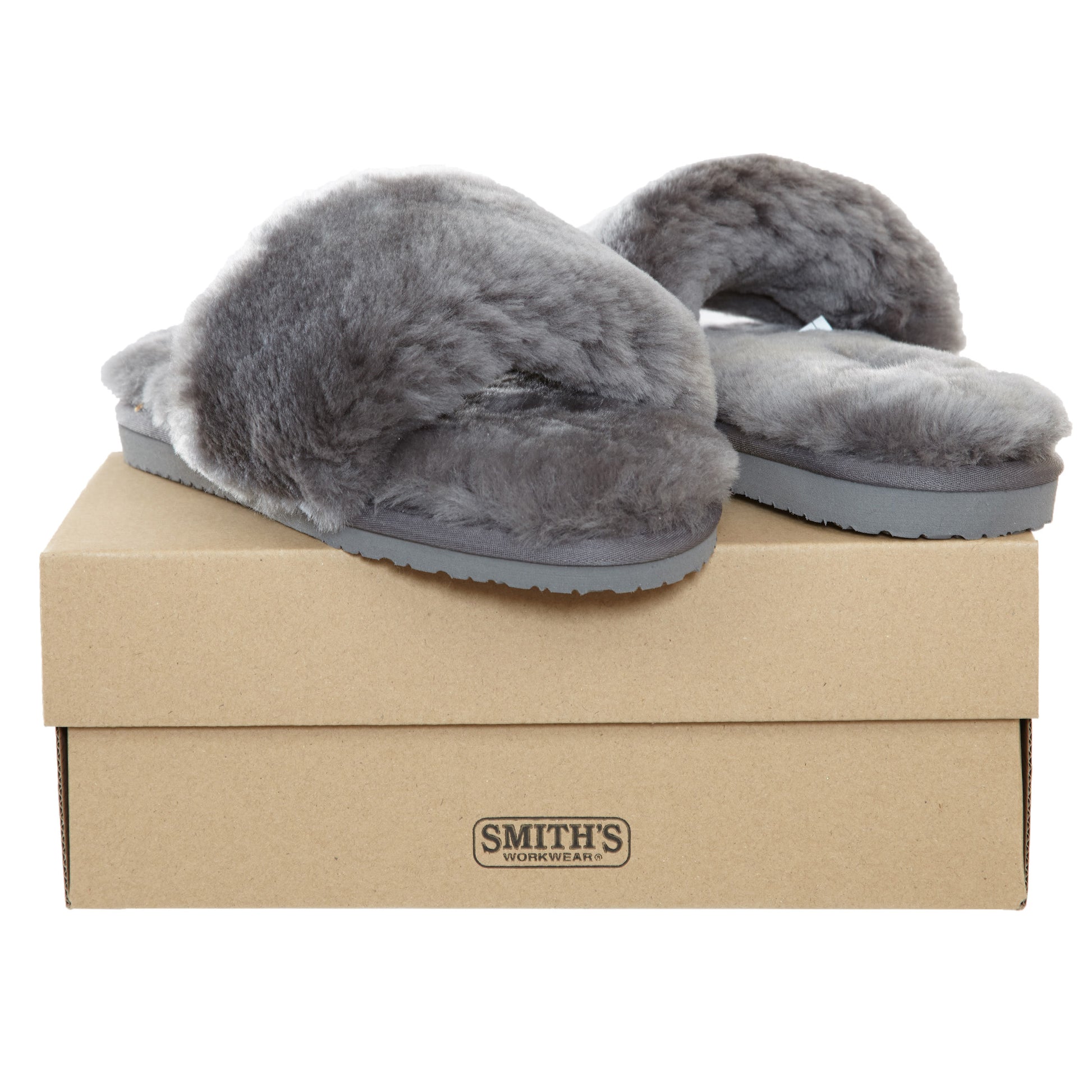 Smith's Work Wear Shearling Slide Slipper Womens Style : Sm10002