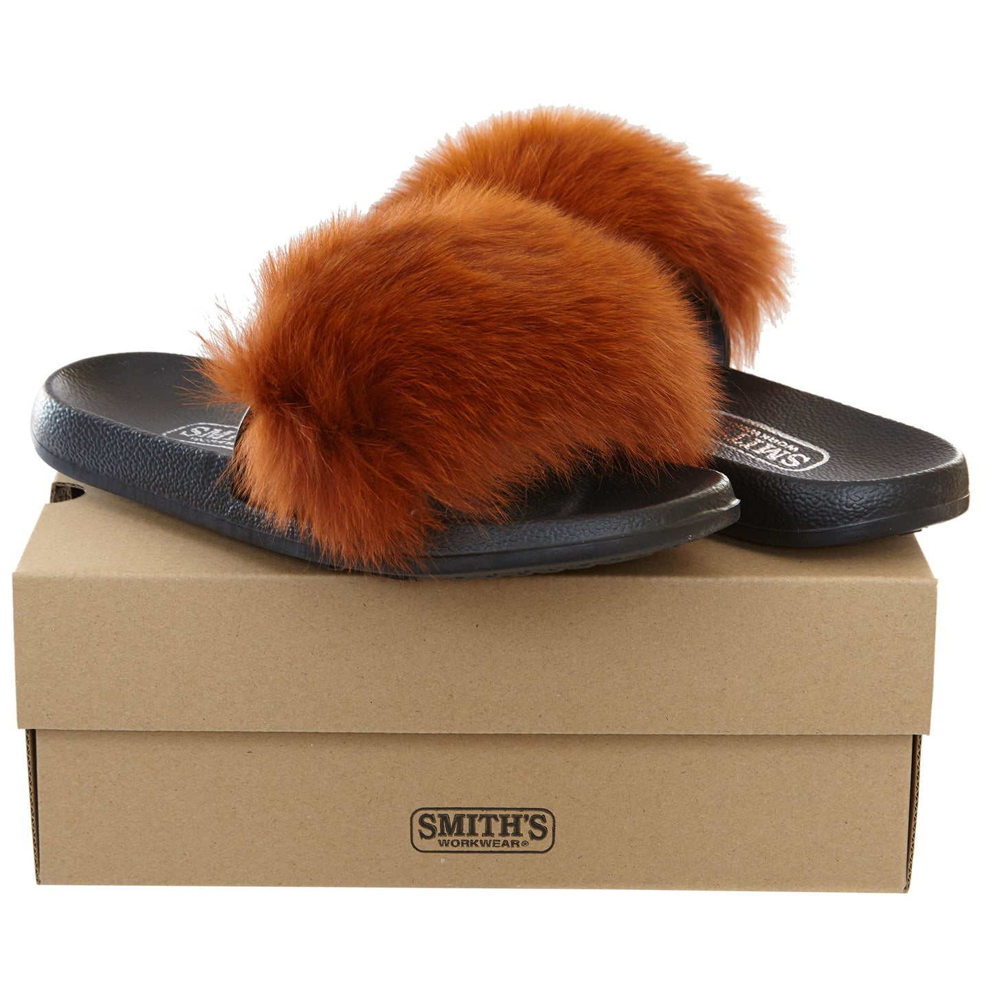 Smith's Work Wear Fur Slide Slipper Womens Style : Sm10008