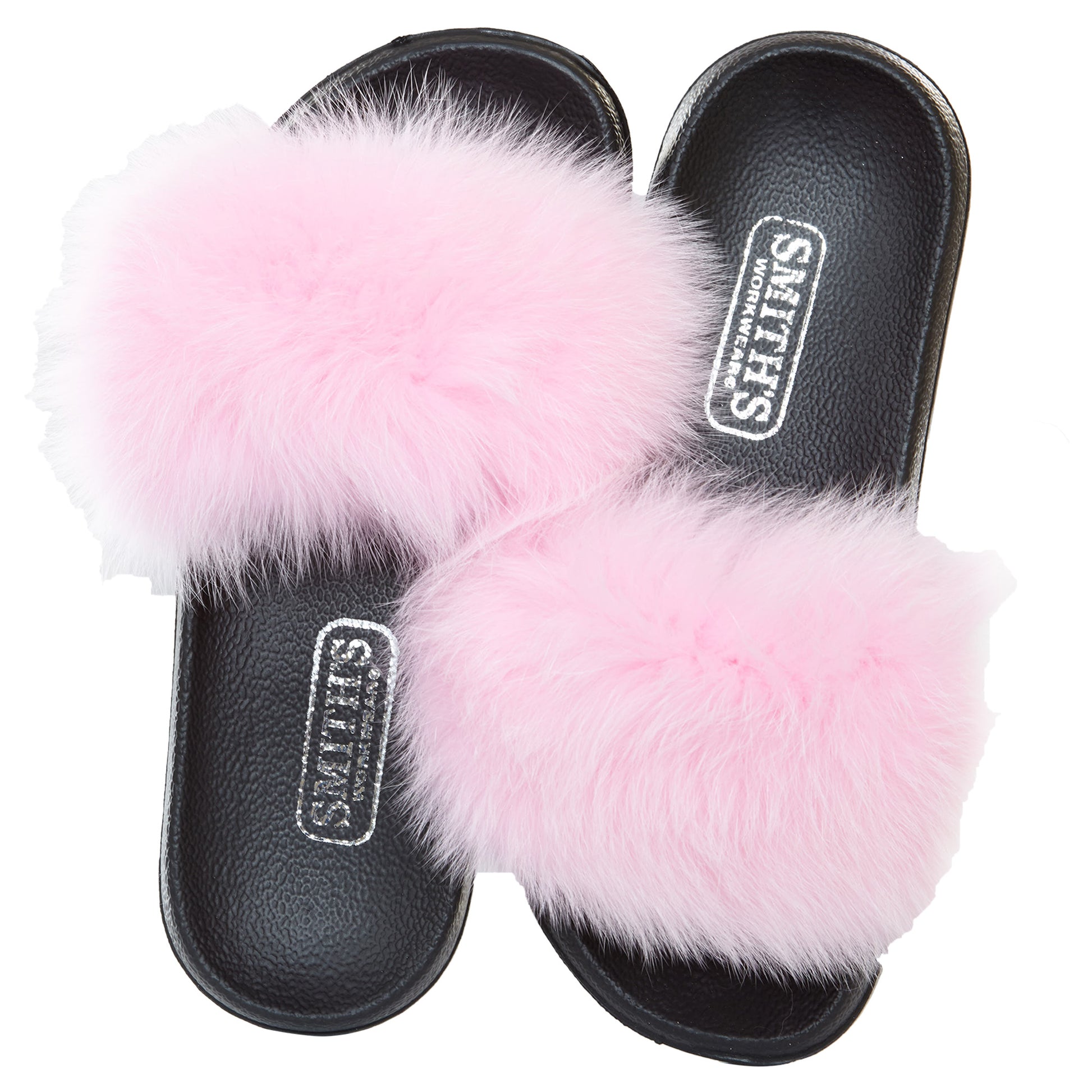 Smith's Work Wear Fur Slide Slipper Womens Style : Sm10008