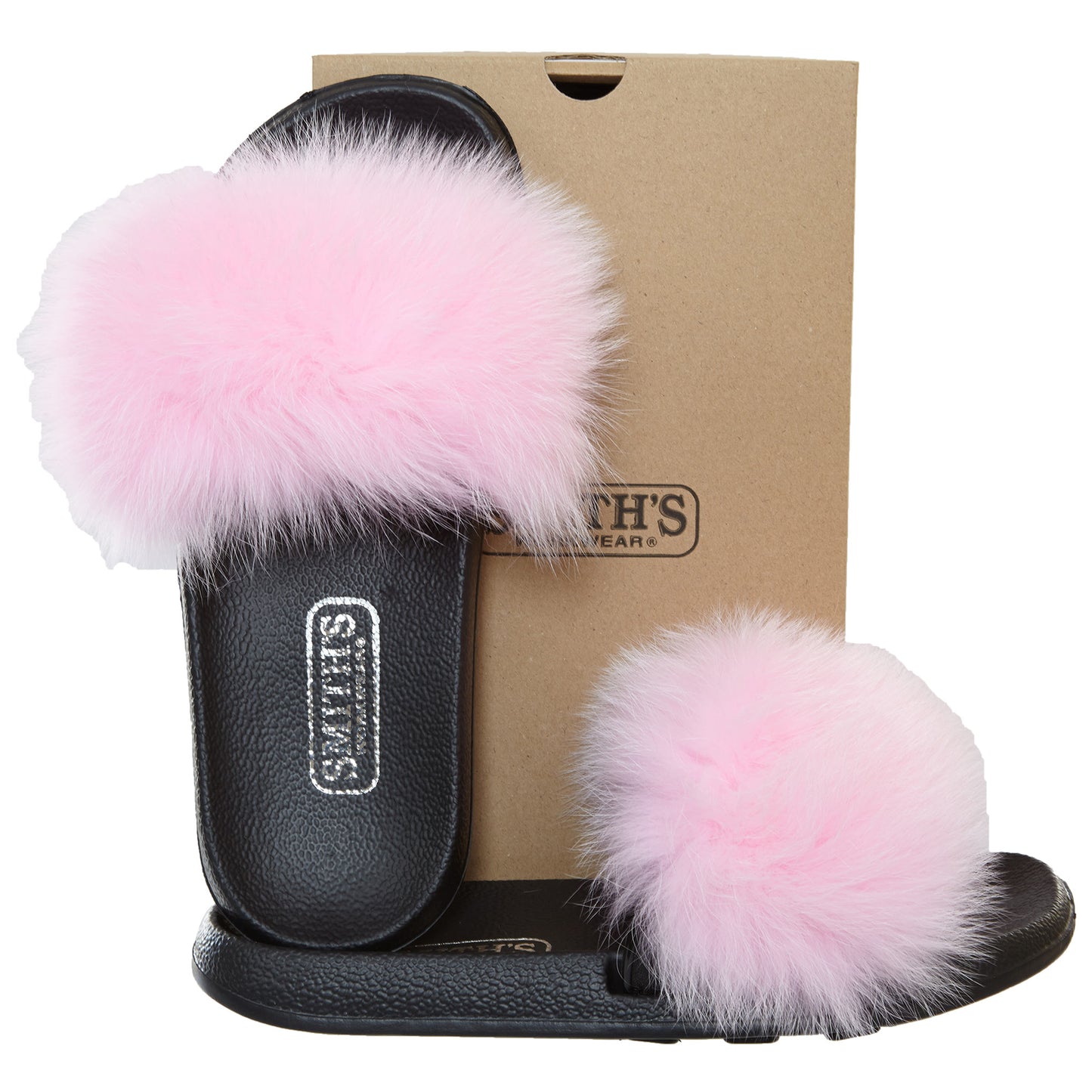 Smith's Work Wear Fur Slide Slipper Womens Style : Sm10008