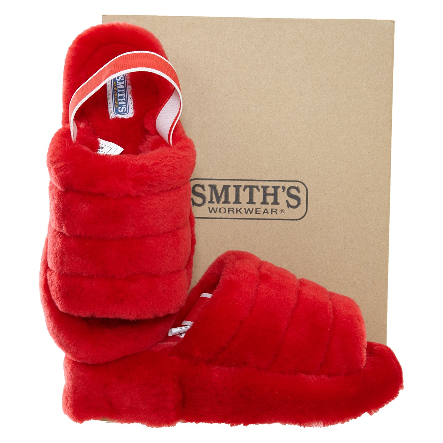 Smith's Work Wear Fur Slide Slipper Womens Style : Sm10009
