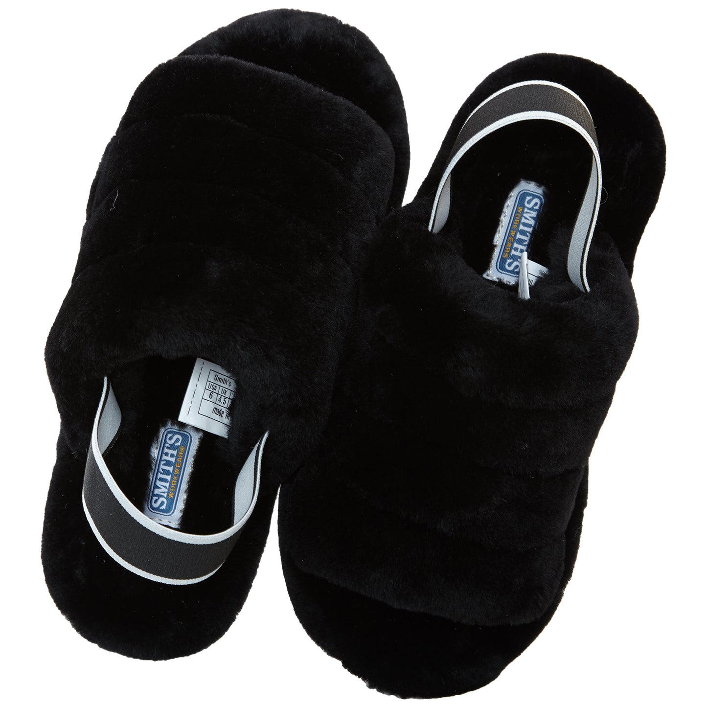 Smith's Work Wear Fur Slide Slipper Womens Style : Sm10009