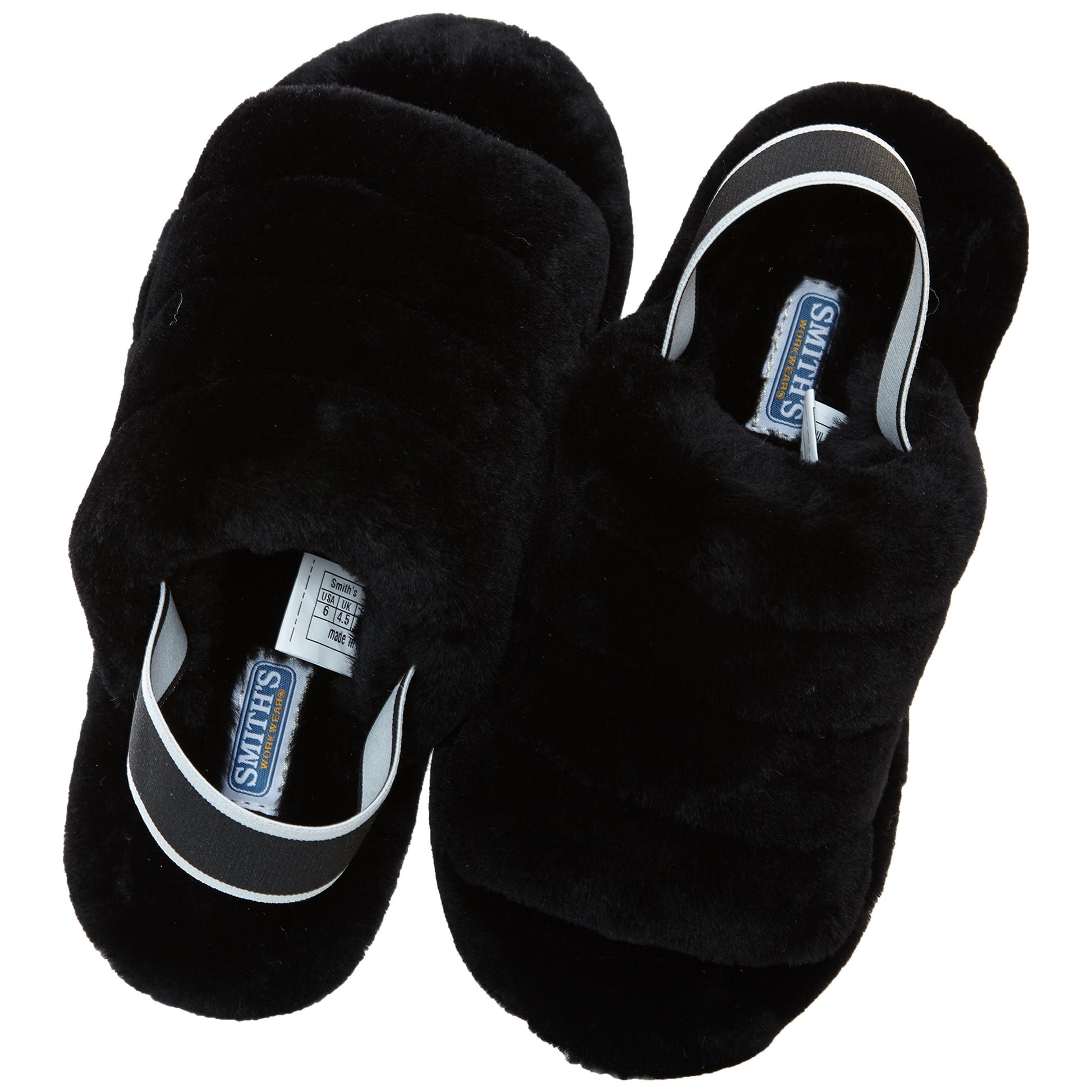 Smith's Work Wear Fur Slide Slipper Womens Style : Sm10009