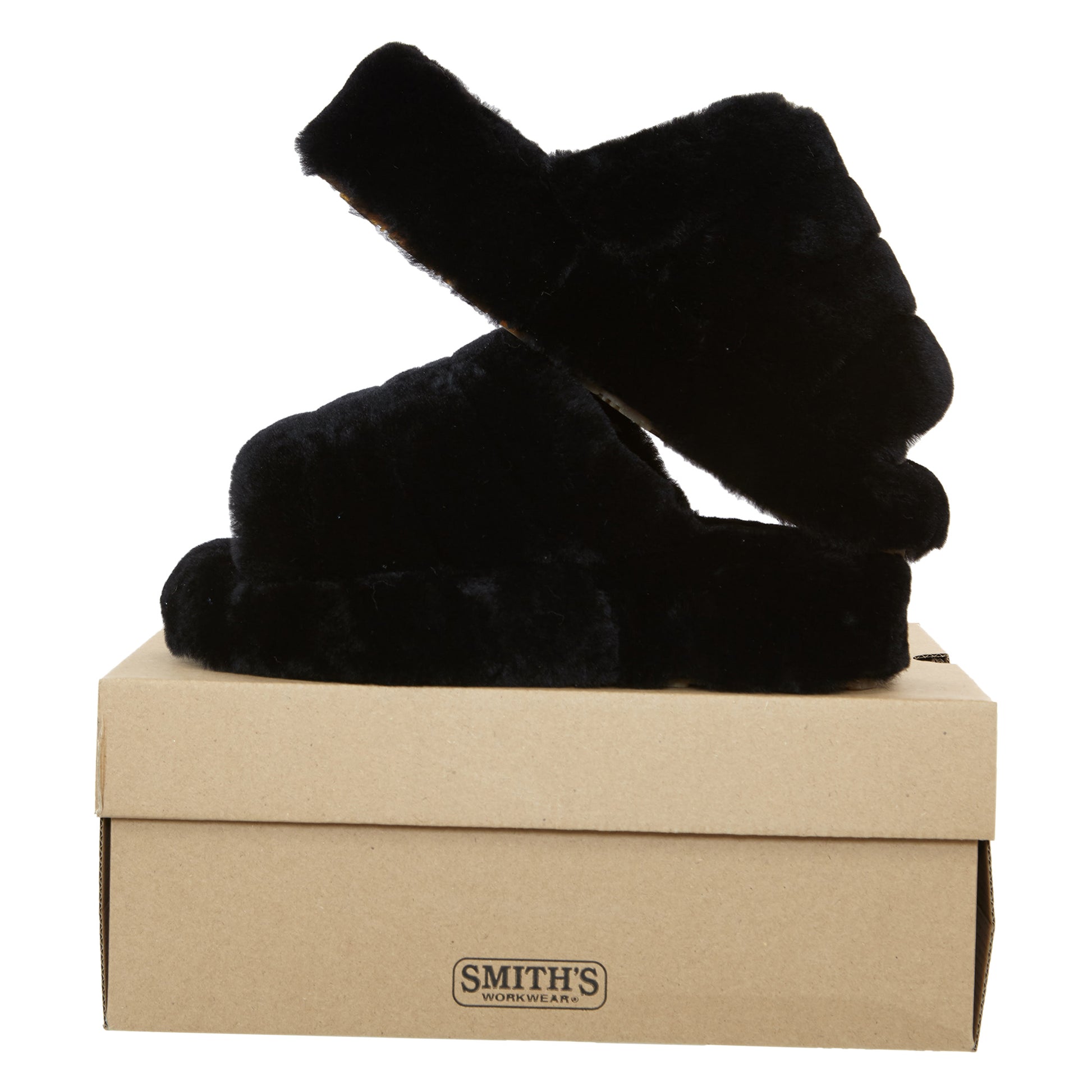 Smith's Work Wear Fur Slide Slipper Womens Style : Sm10009