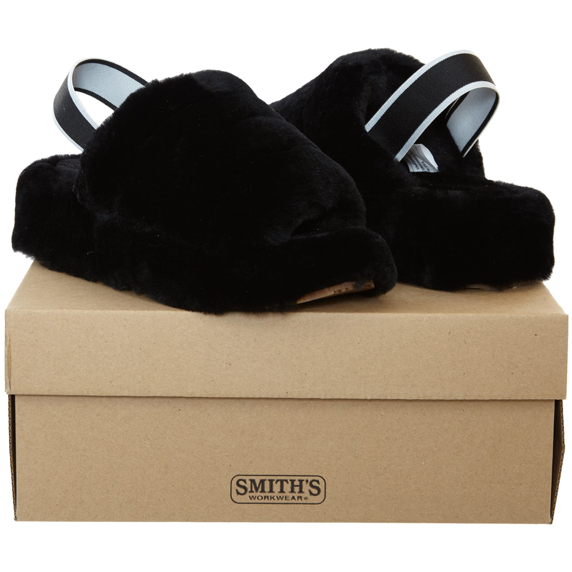 Smith's Work Wear Fur Slide Slipper Womens Style : Sm10009
