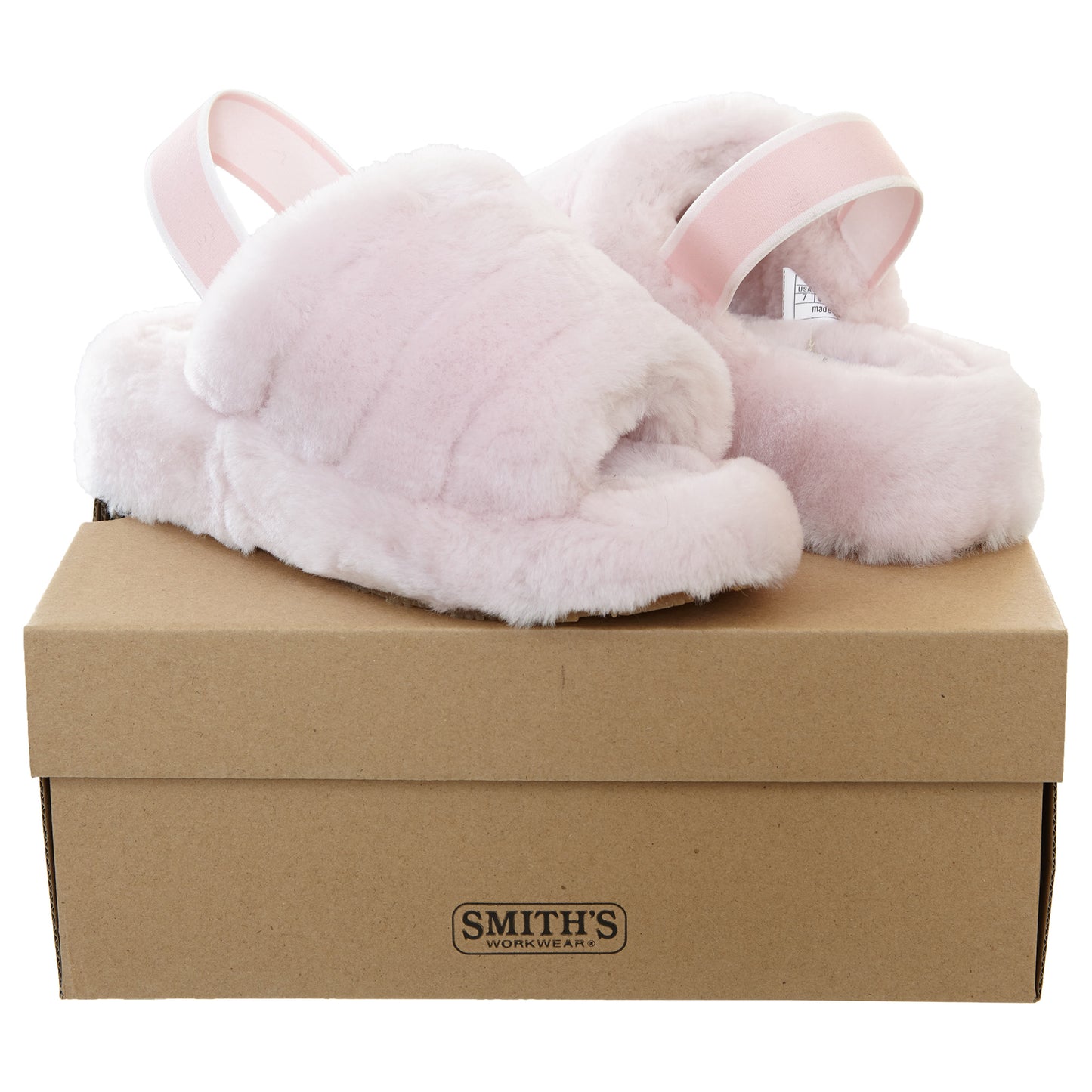 Smith's Work Wear Fur Slide Slipper Womens Style : Sm10009