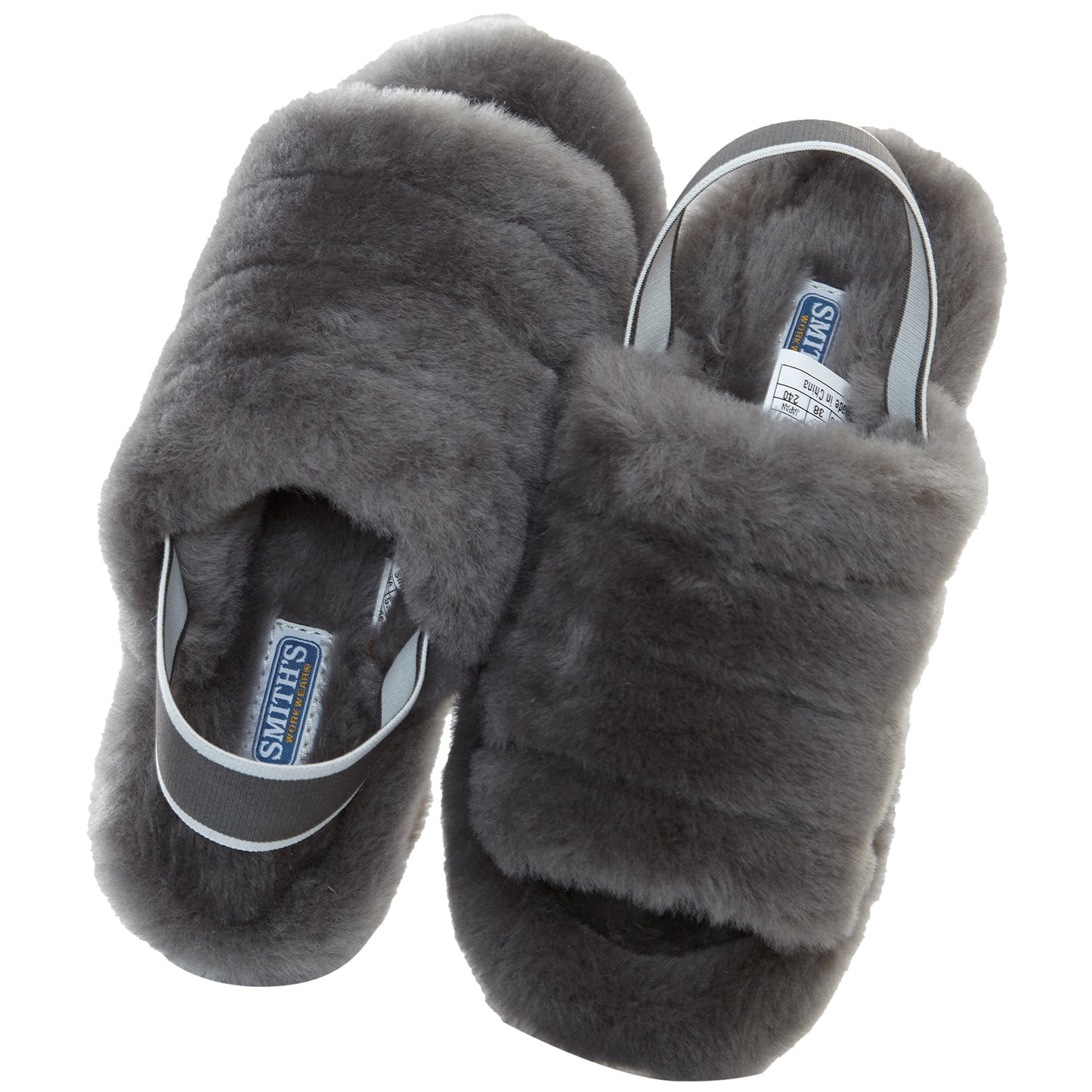 Smith's Work Wear Fur Slide Slipper Womens Style : Sm10009
