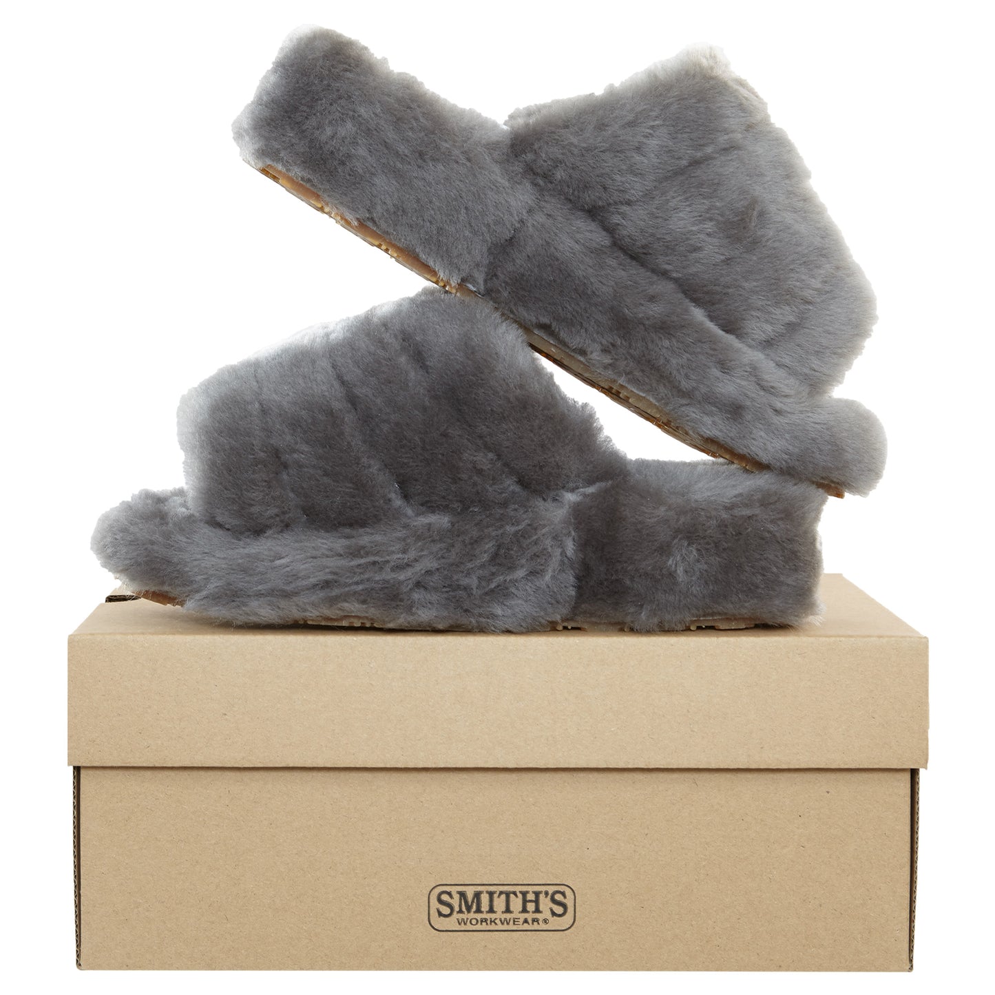 Smith's Work Wear Fur Slide Slipper Womens Style : Sm10009