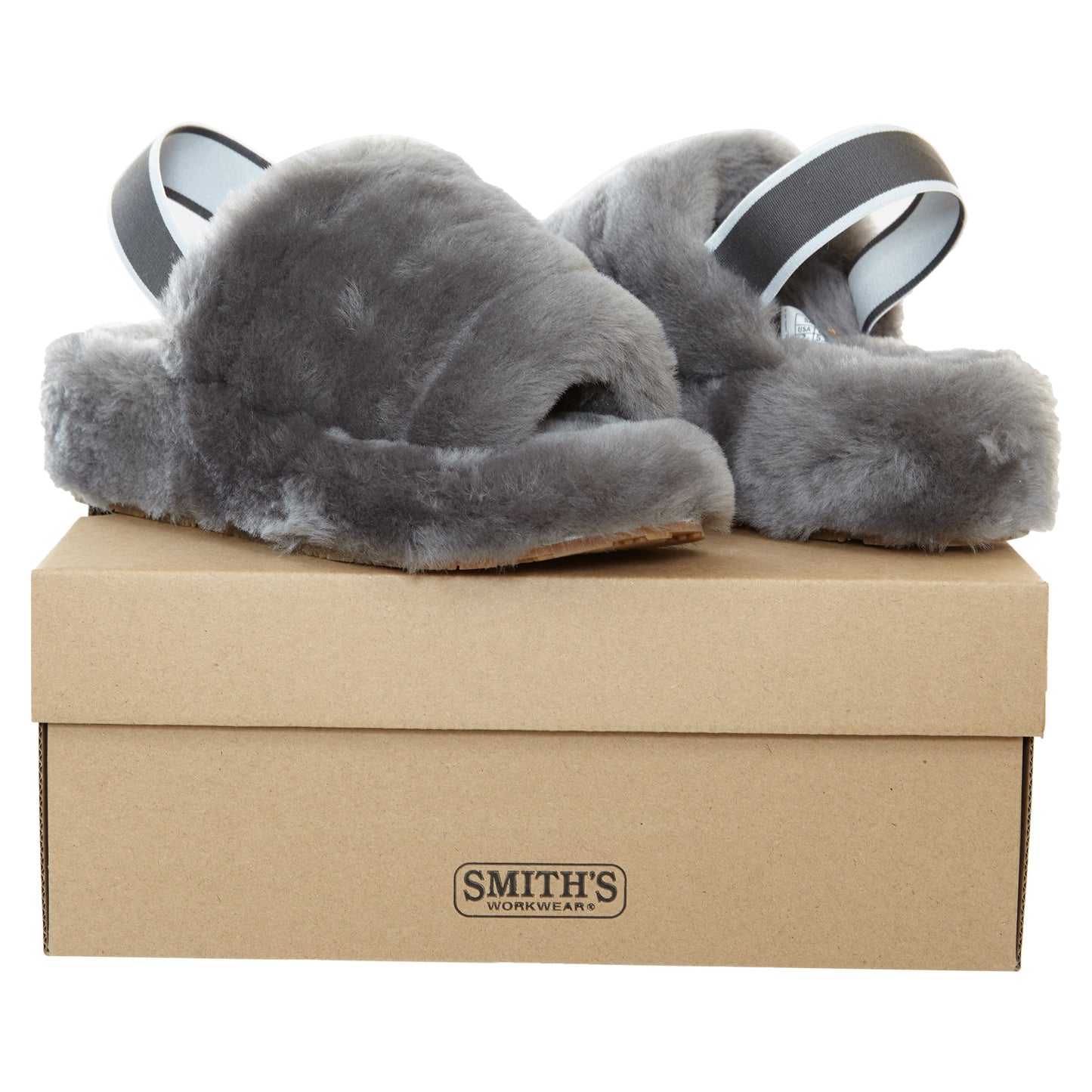 Smith's Work Wear Fur Slide Slipper Womens Style : Sm10009