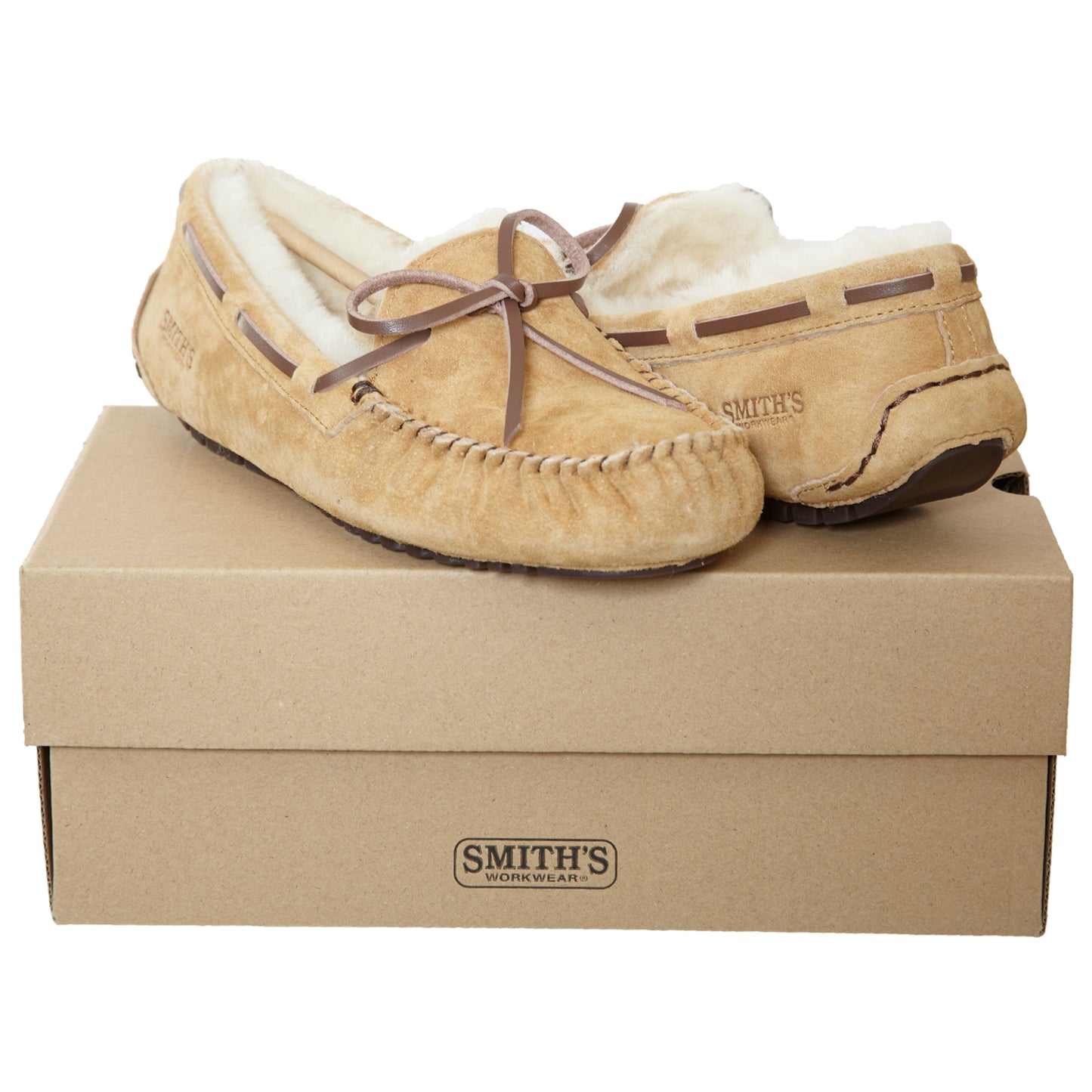 Smith's Work Wear Shearling Moccasin Slipper Womens Style : Sm10003