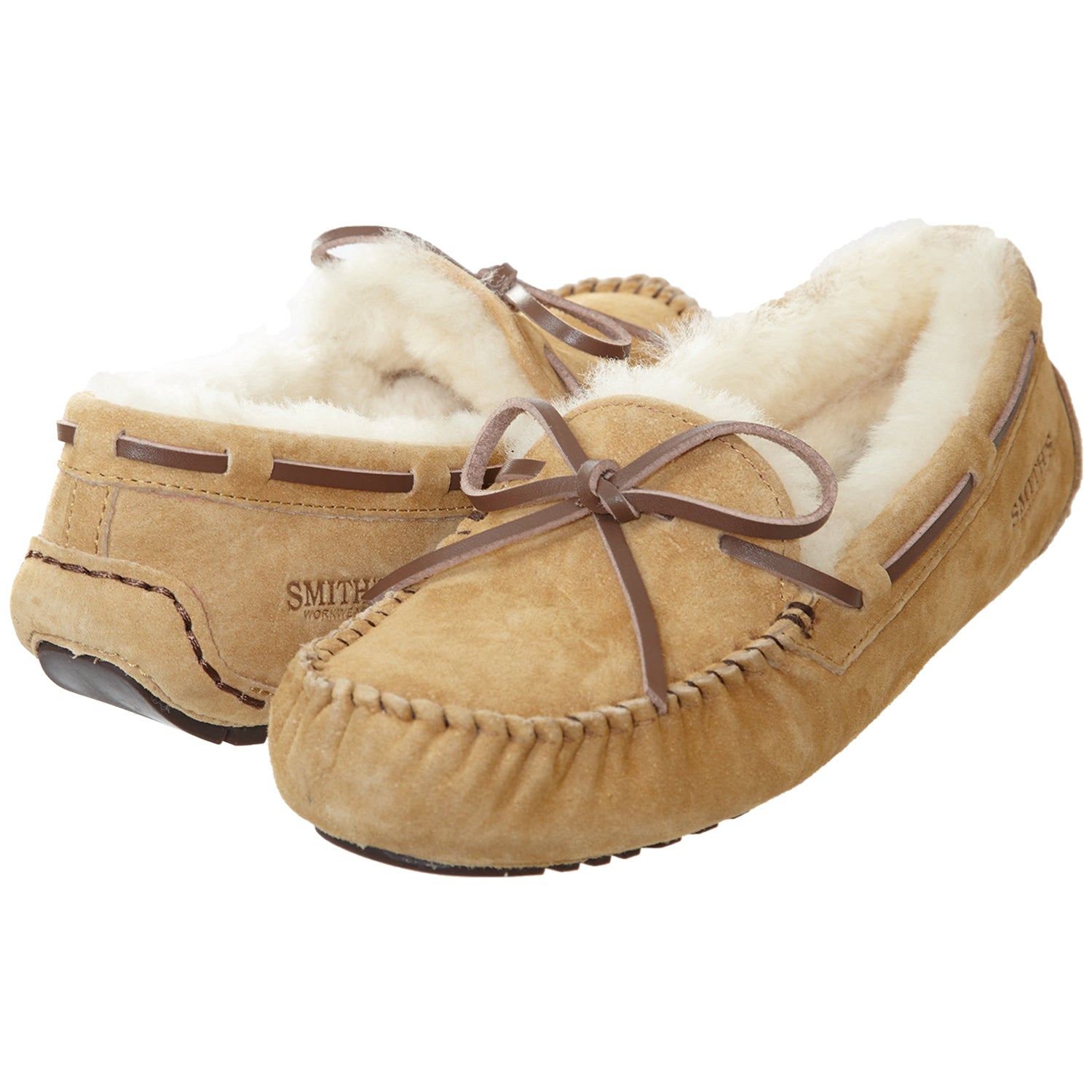 Smith's Work Wear Shearling Moccasin Slipper Womens Style : Sm10003