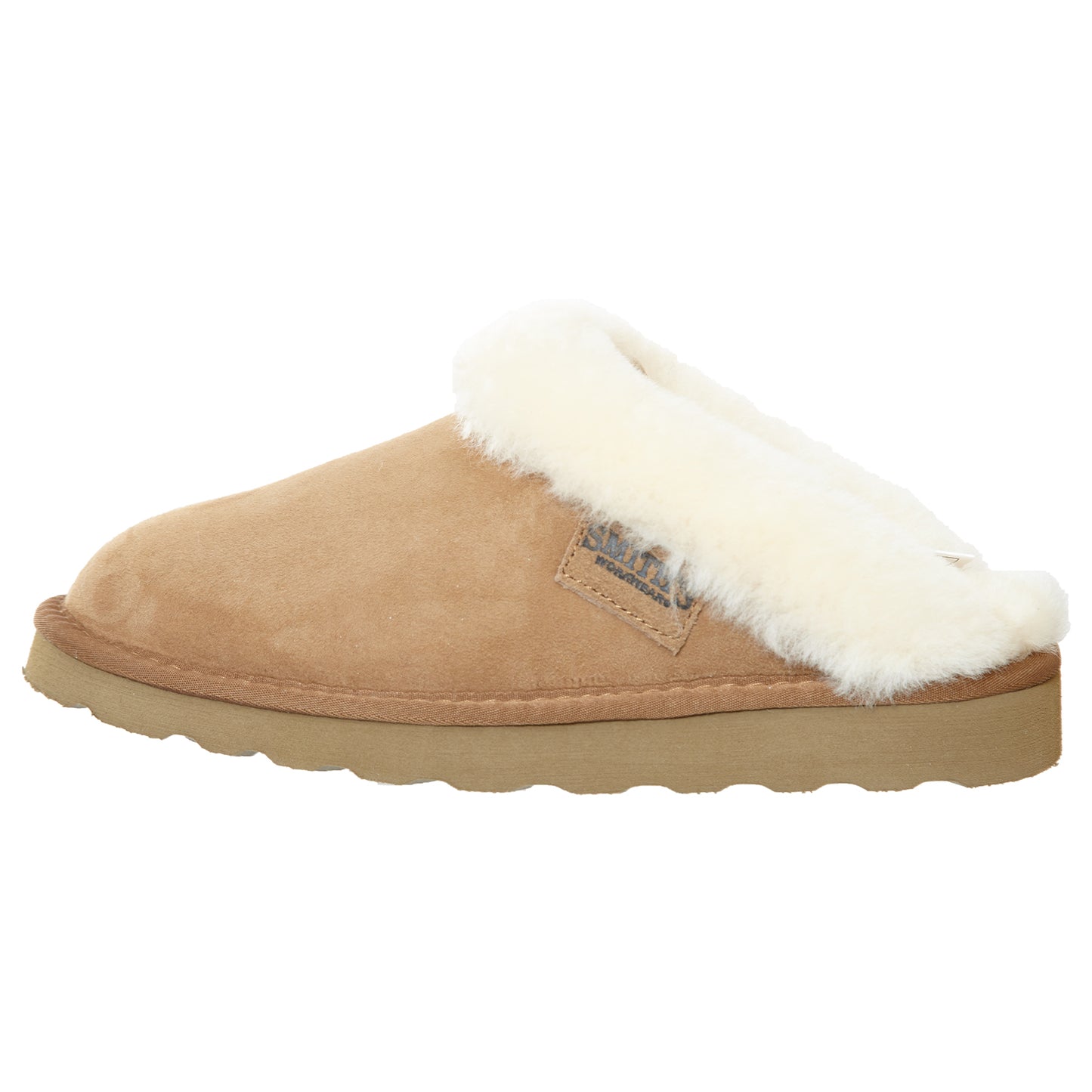 Smith's Work Wear Geninue Plush Australian Shearling Plush Mule Slippers Womens Style : Wsm30019