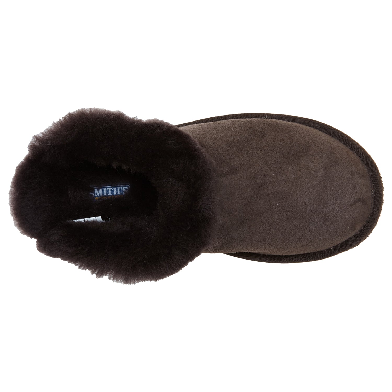 Smith's Work Wear Geninue Plush Australian Shearling Plush Mule Slippers Womens Style : Wsm30019