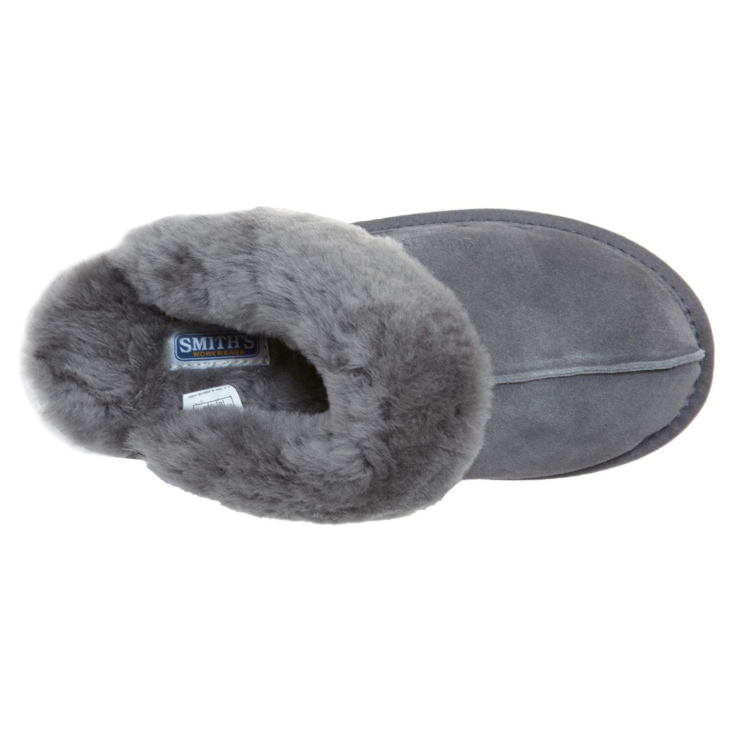 Smith's Work Wear Geninue Plush Australian Shearling & Suede Mule Slippers Womens Style : Wsm30020
