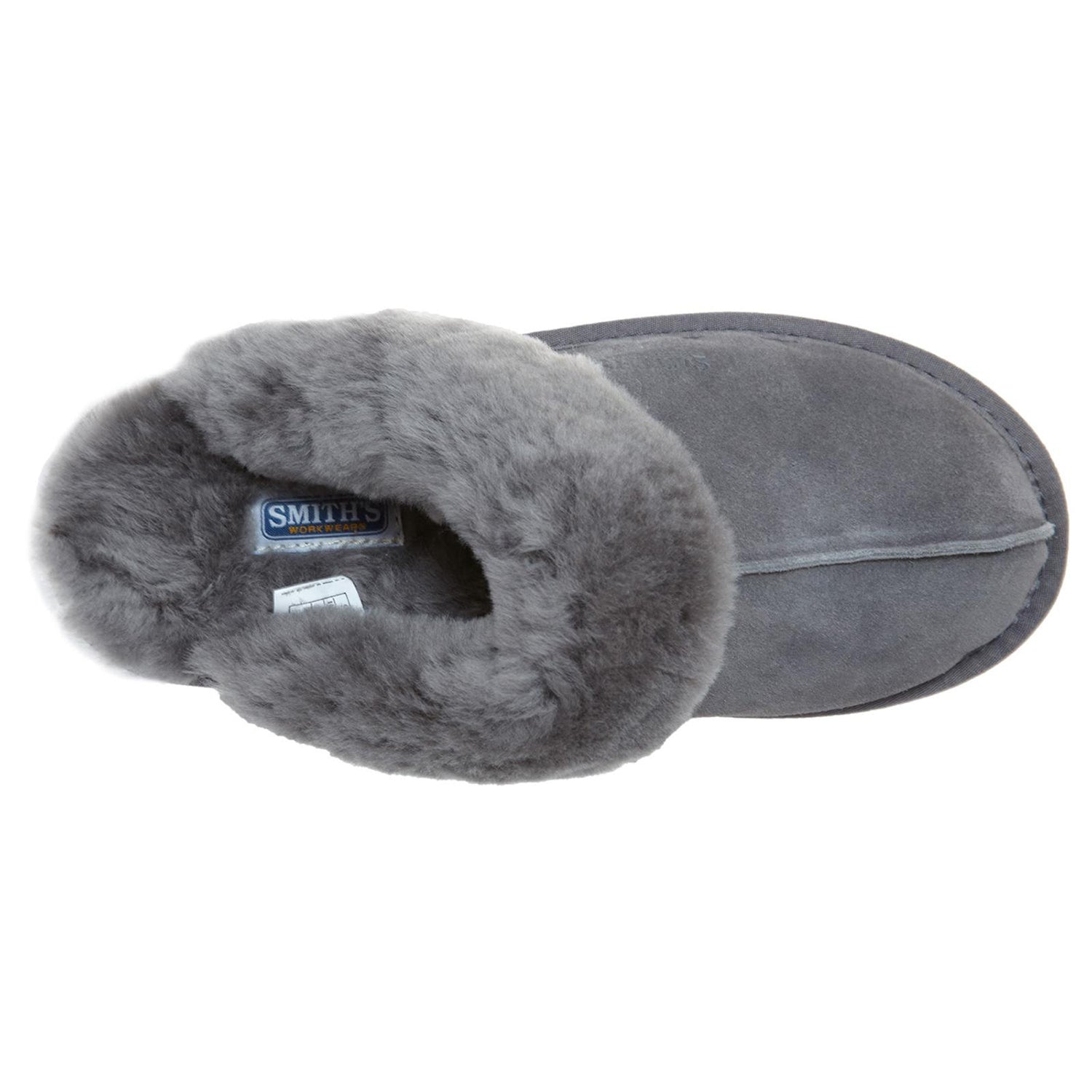 Smith's Work Wear Geninue Plush Australian Shearling & Suede Mule Slippers Womens Style : Wsm30020
