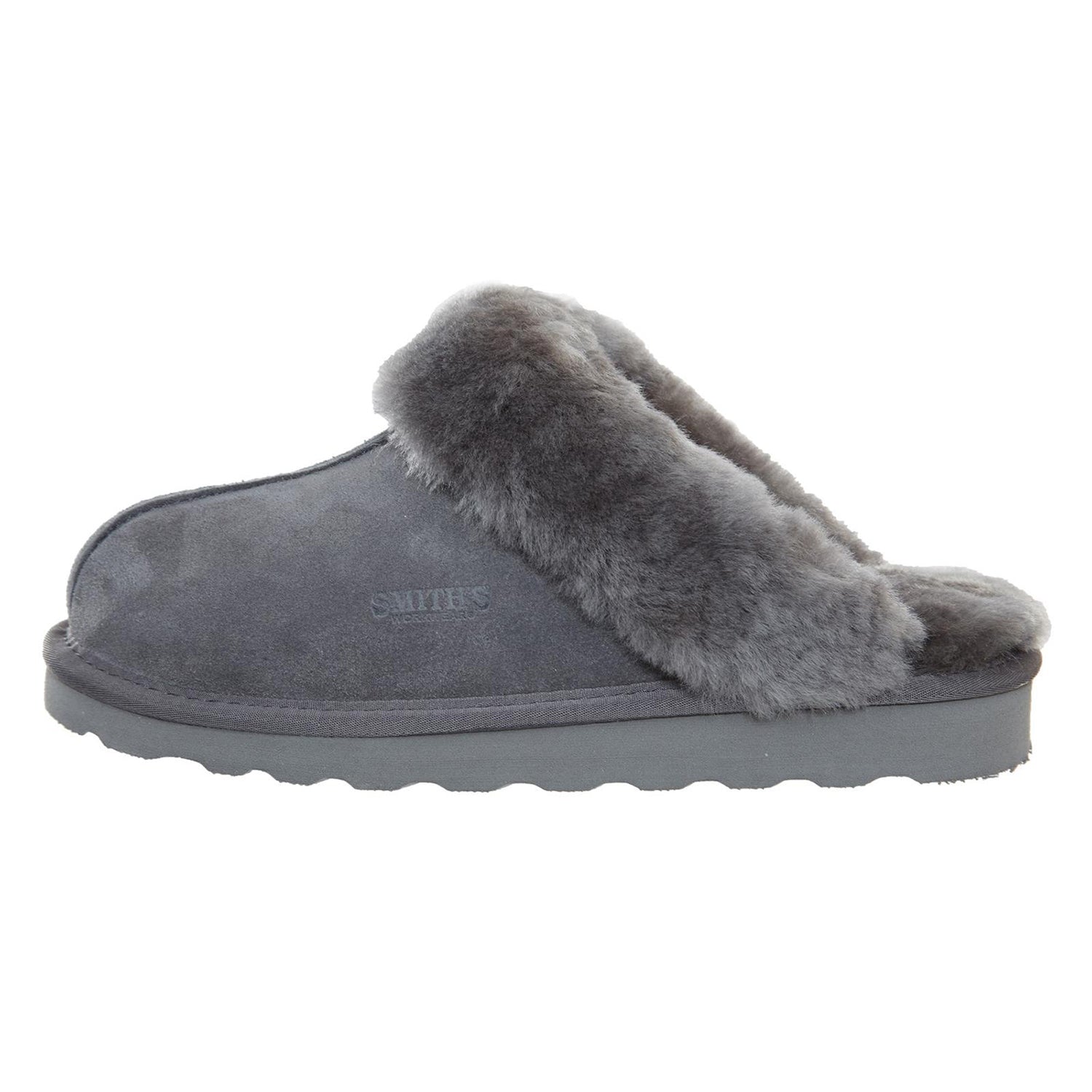 Smith's Work Wear Geninue Plush Australian Shearling & Suede Mule Slippers Womens Style : Wsm30020
