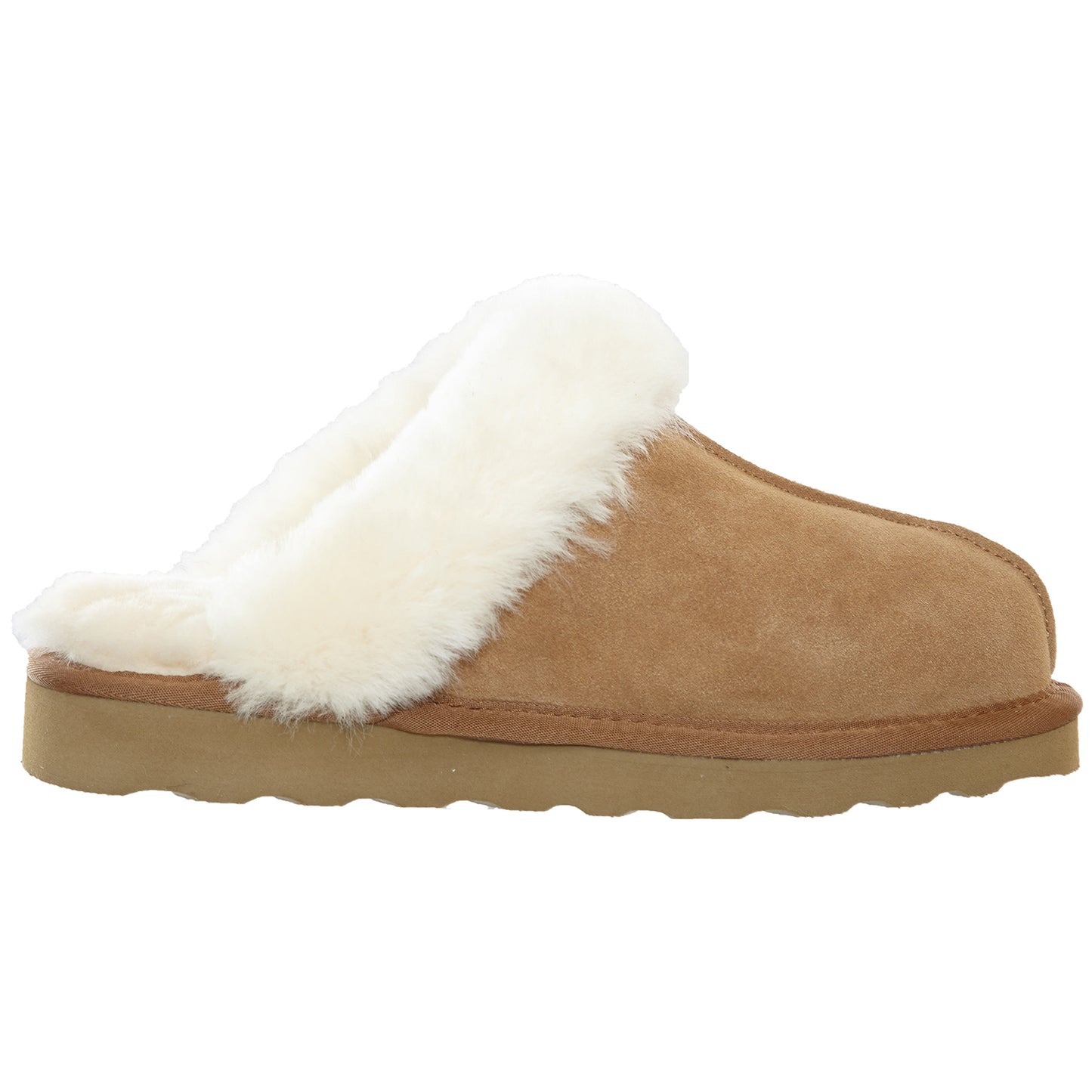 Smith's Work Wear Geninue Plush Australian Shearling & Suede Mule Slippers Womens Style : Wsm30020