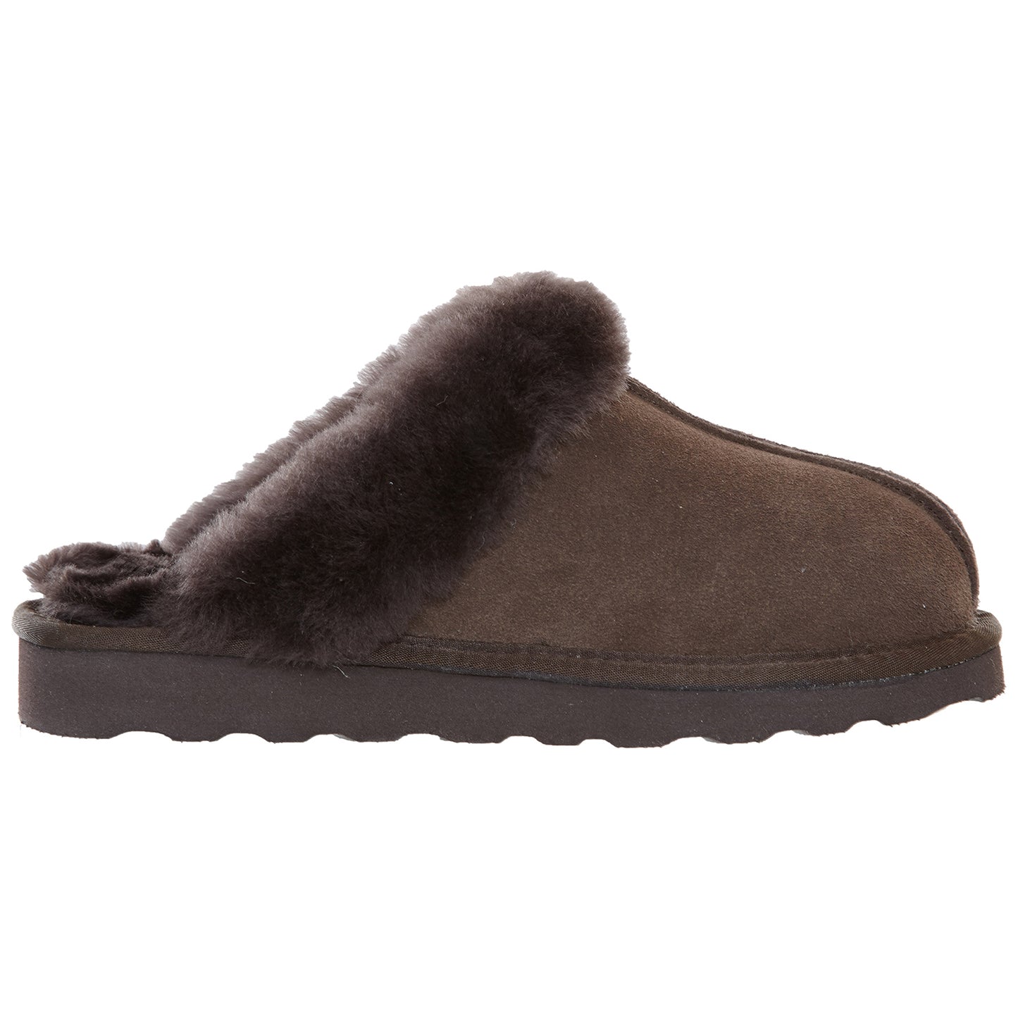 Smith's Work Wear Geninue Plush Australian Shearling & Suede Mule Slippers Womens Style : Wsm30020