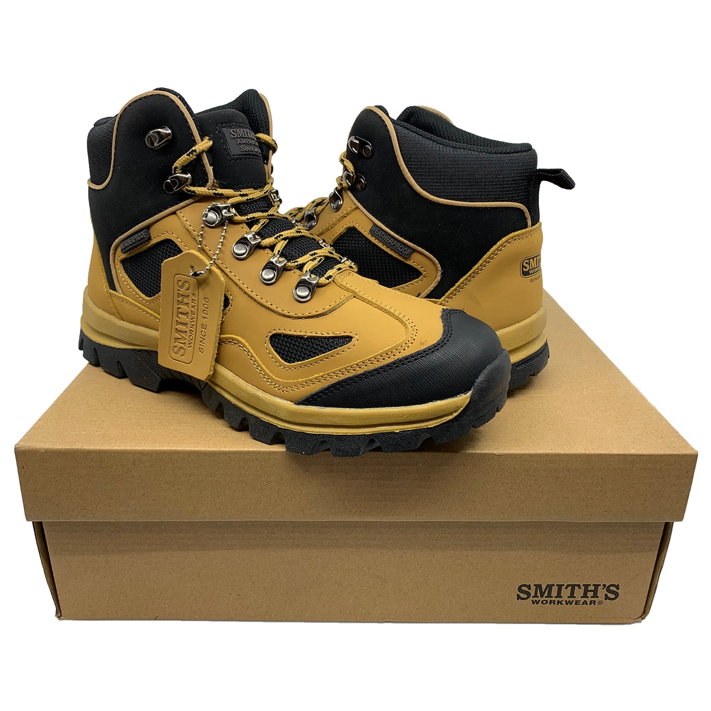 Smith's Work Wear High Top Hiking Boots Mens Style : Sm10018