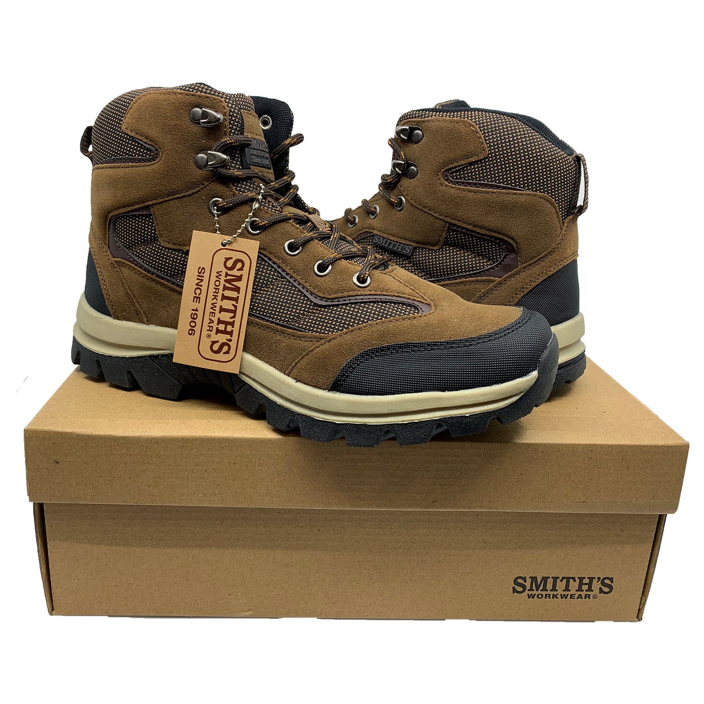 Smith's Work Wear High Top Hiking Boots Mens Style : Sm10017