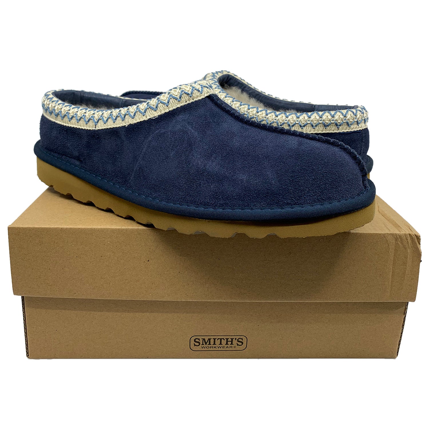 Smith's Work Wear Suede Shearling Clog Slippers Womens Style : Sm10030