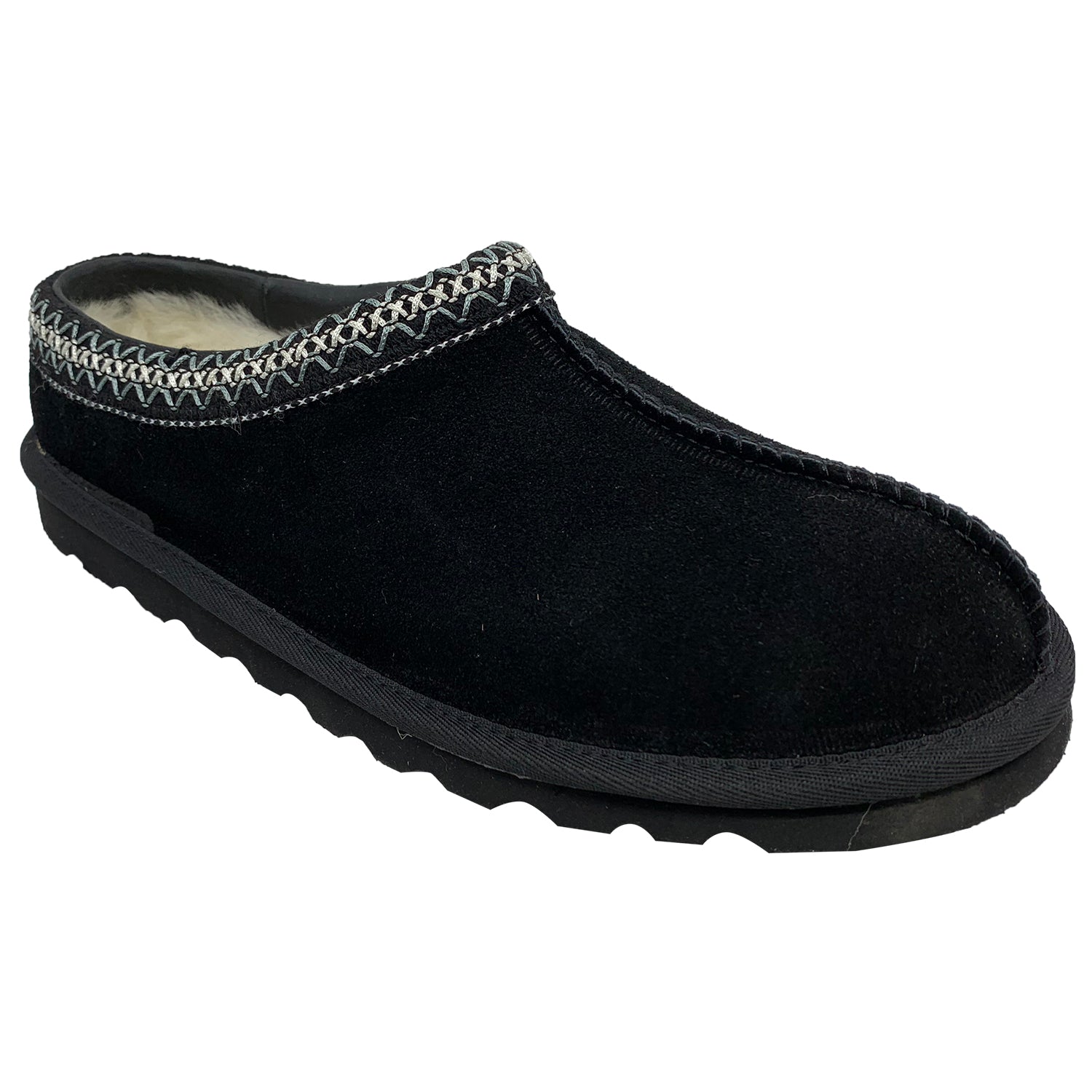 Smith's Work Wear Suede Shearling Clog Slippers Womens Style : Sm10030