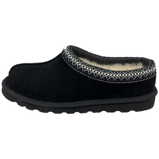Smith's Work Wear Suede Shearling Clog Slippers Womens Style : Sm10030
