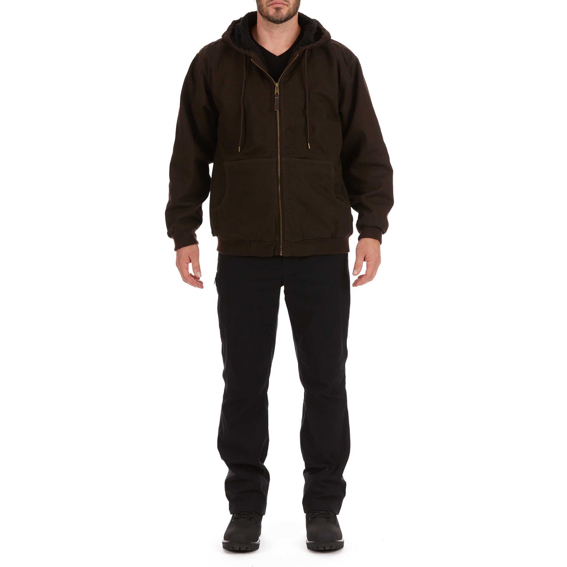 BERBER LINED DUCK WORK JKT