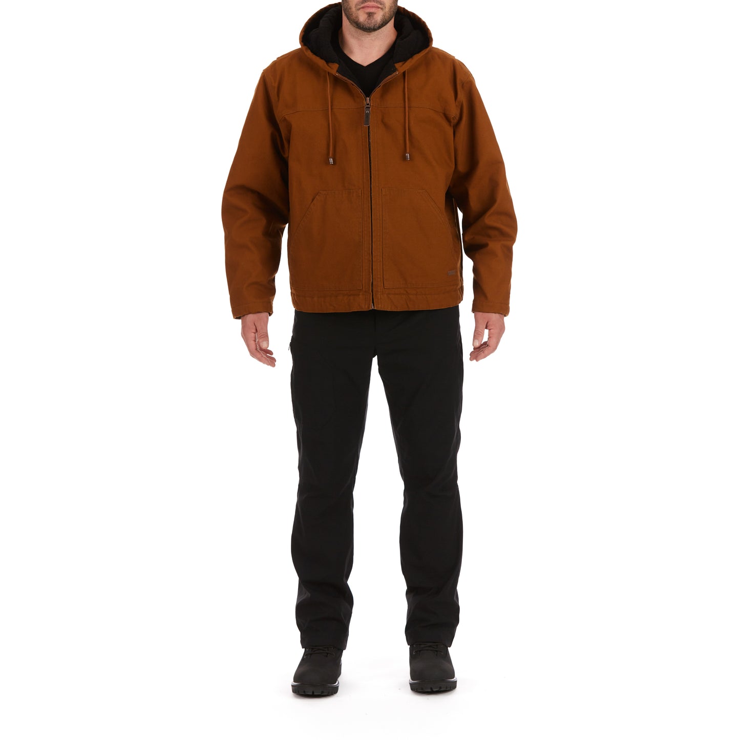 TRICOT QUILT LINED CANVAS JACKET