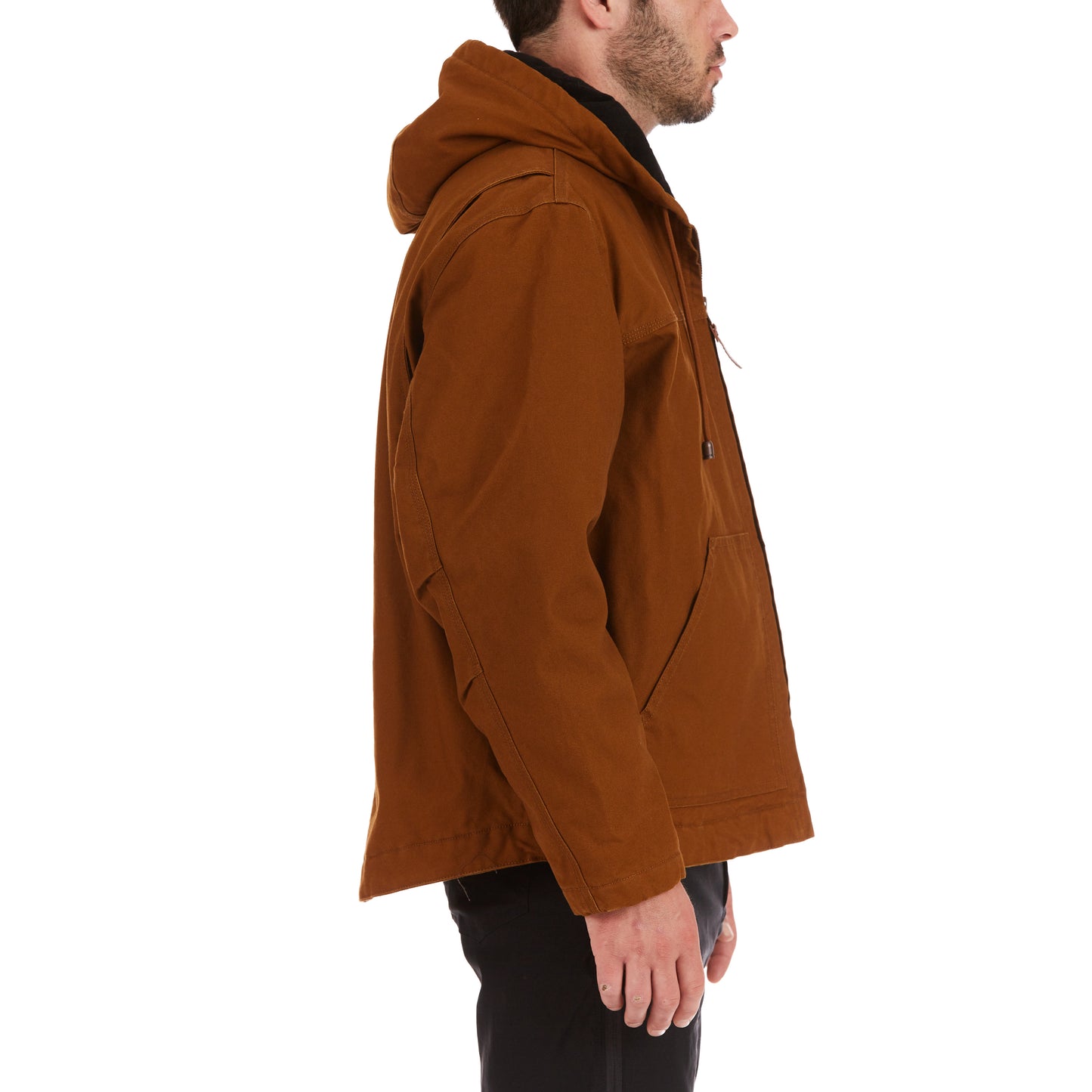 TRICOT QUILT LINED CANVAS JACKET